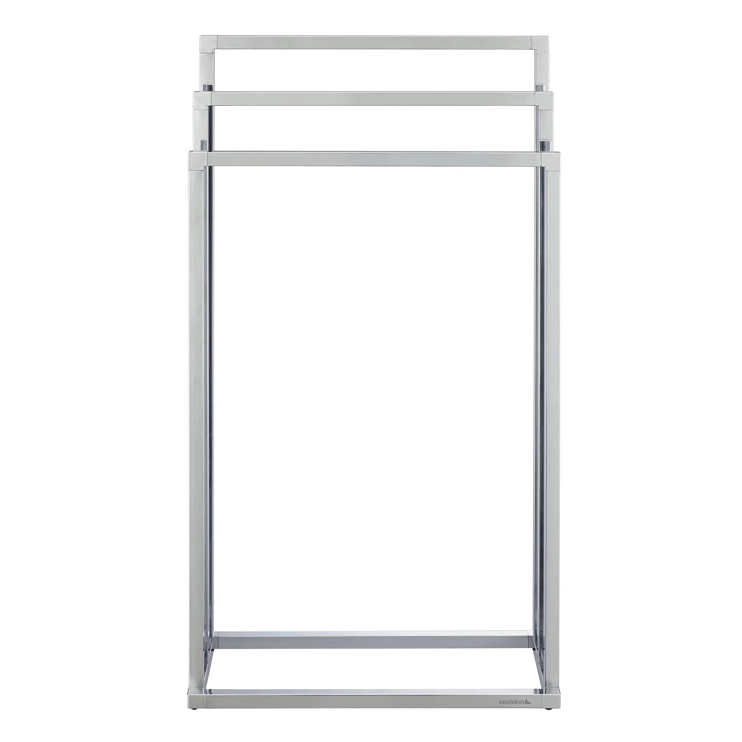Sealskin Tube Wieszak na Ręczniki, Srebrny, 210 x 450 x 840 mm