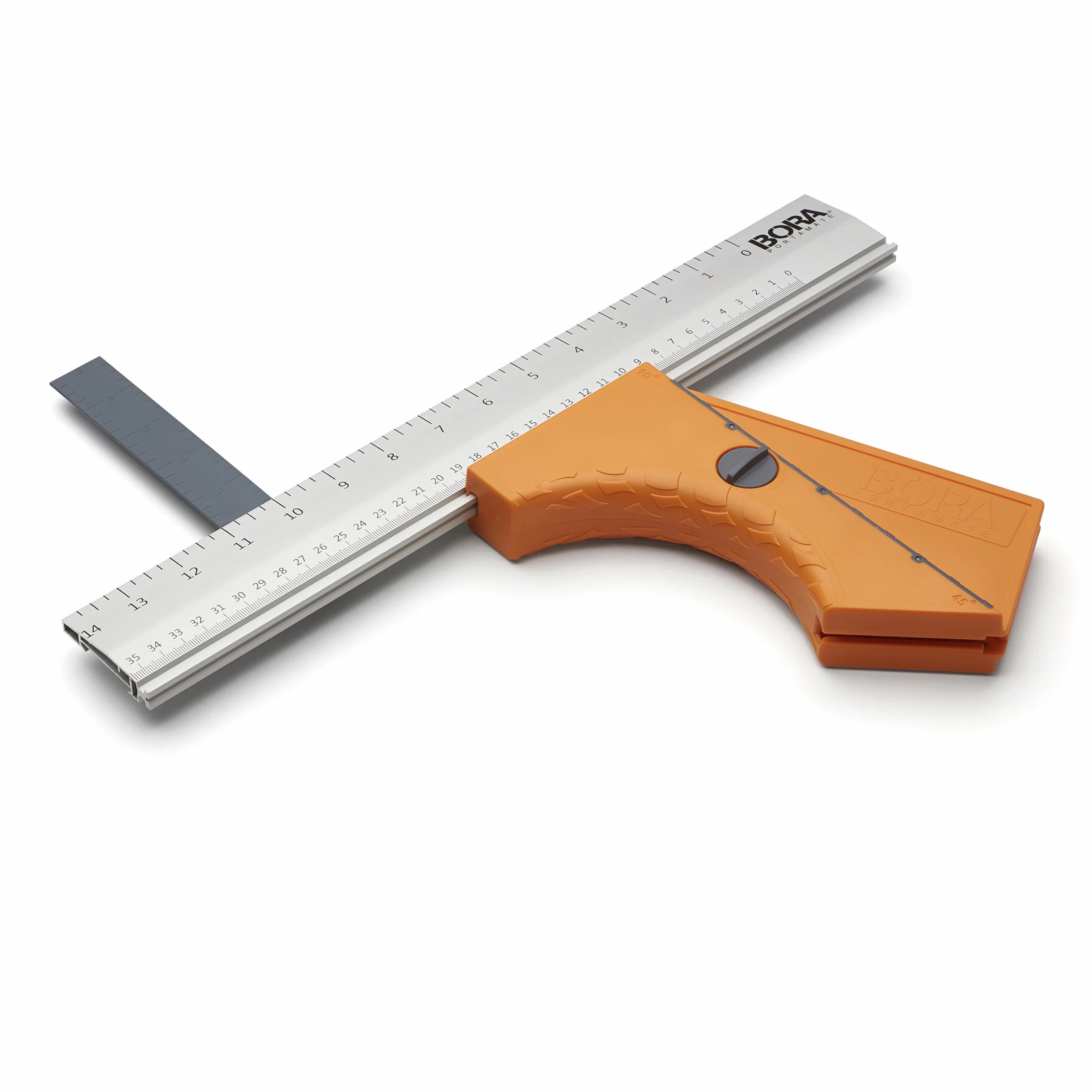 Bora QuickCut 530416 prowadnica piły tarczowej z szyną i wspomaganiem kąta; narzędzie do obróbki drewna All-in-One