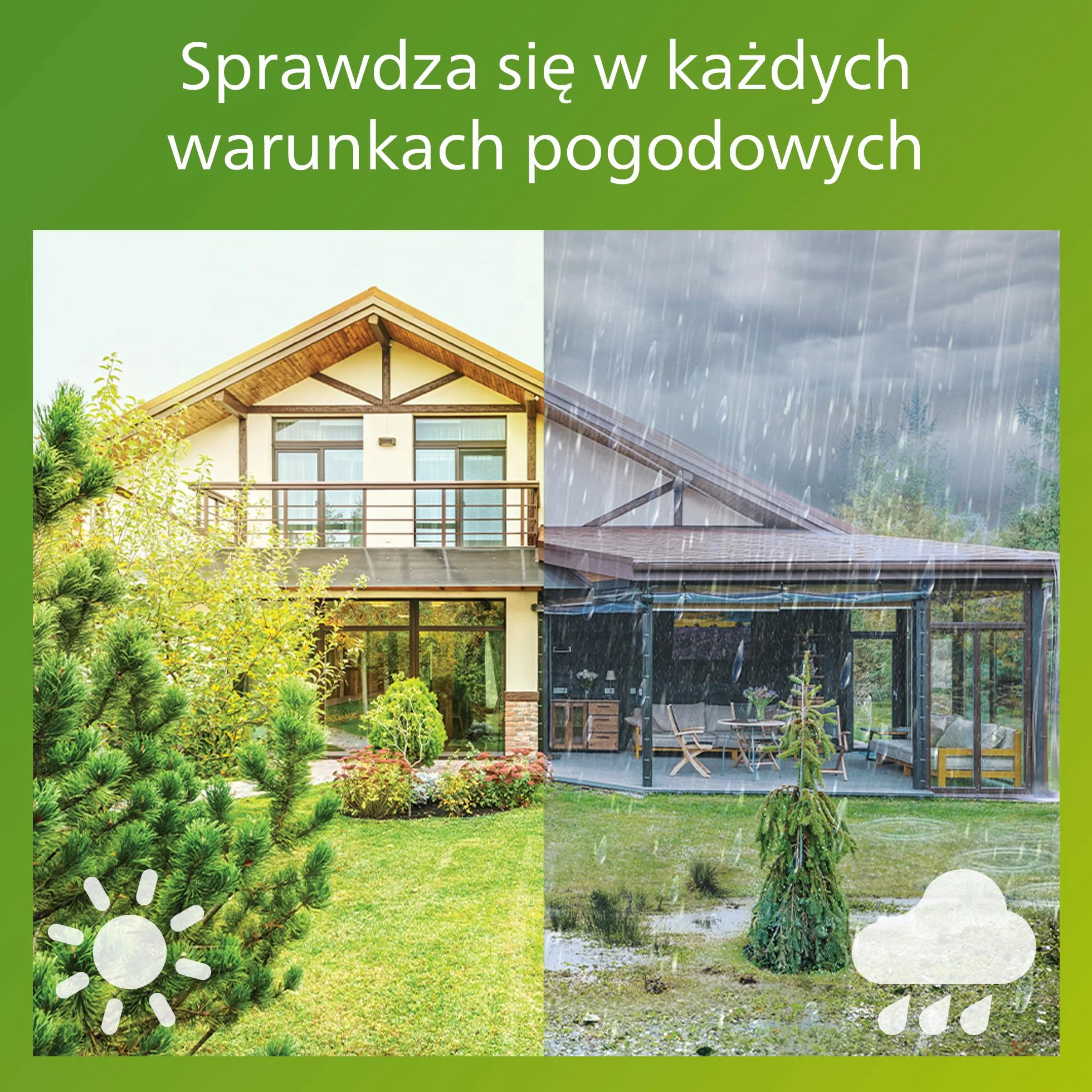 Philips Lois Zewnętrzna Lampa Floodlight z Czujnikiem, 50 W, 3000 K, Czarna