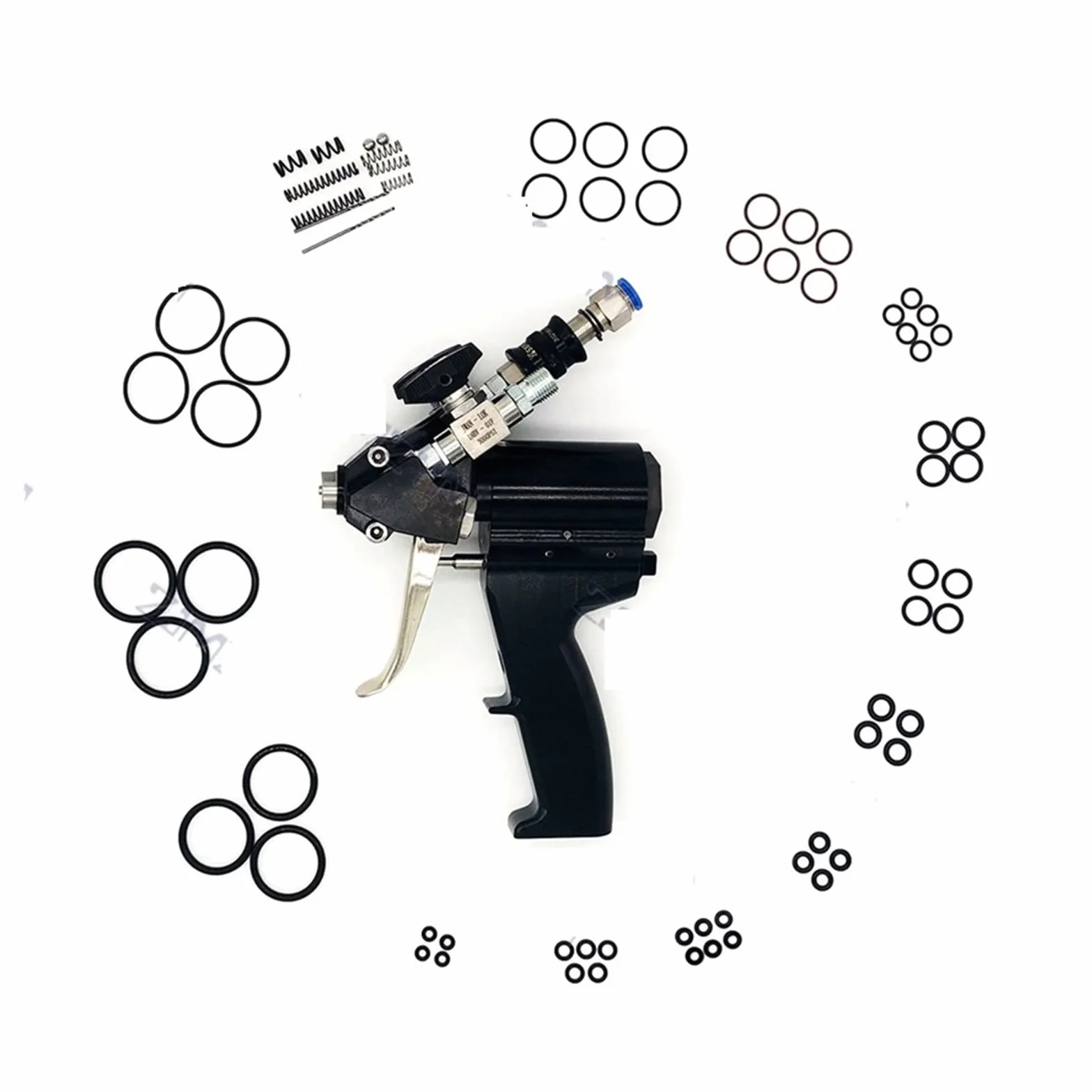 Pistolet natryskowy P2 PU z pianki poliuretanowej Pneumatyczny wysokociśnieniowy pistolet Max.35Mpa 1-12kg/min 0.2-1.2Mpa 1.6MM Przenośny
