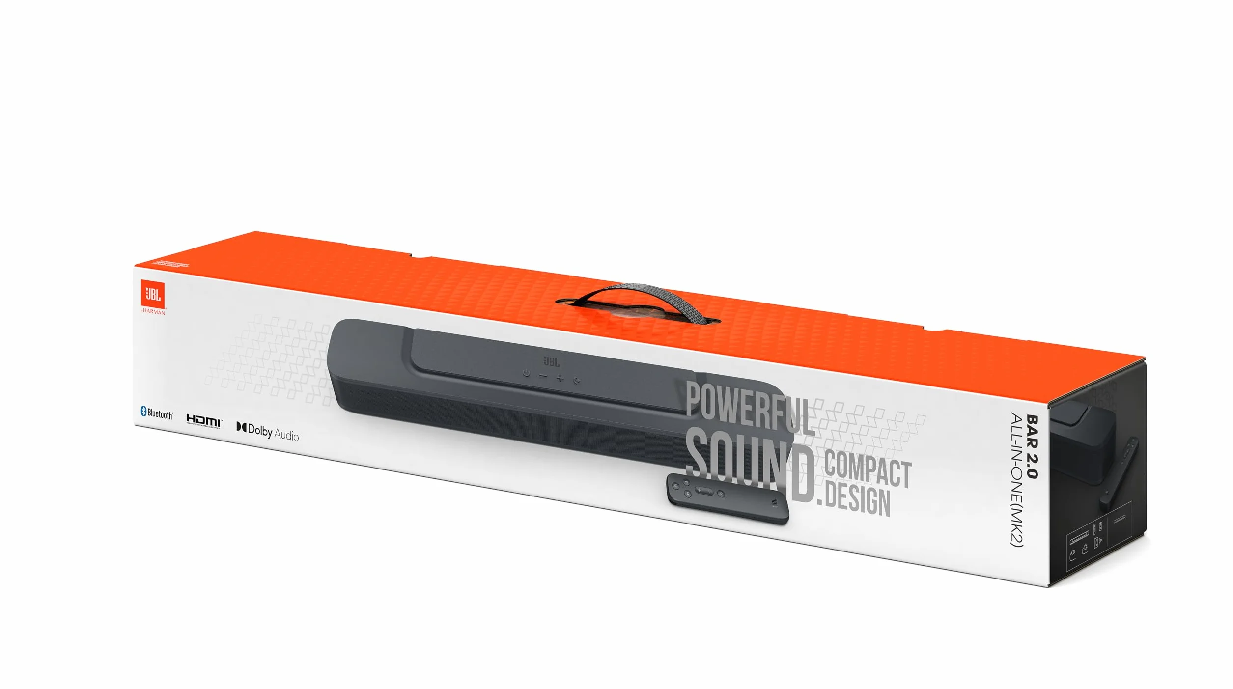 JBL Bar 2.0 All-in-One MK2 Soundbar Bluetooth Dolby Digital Czarny