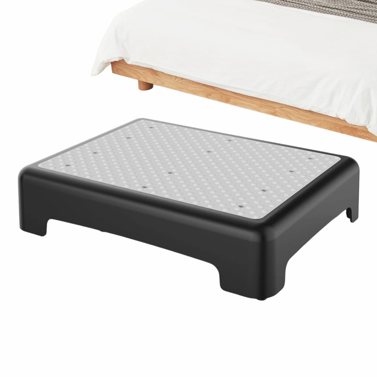 Taburete De Escalera Para Adultos Escalera De Cama Para Adultos Escalera Portátil Resistente 180 kg Capacidad Soporte De Movilidad Cocina Baño Wnętrze Zewnętrzne Ayuda para Personas Mayores