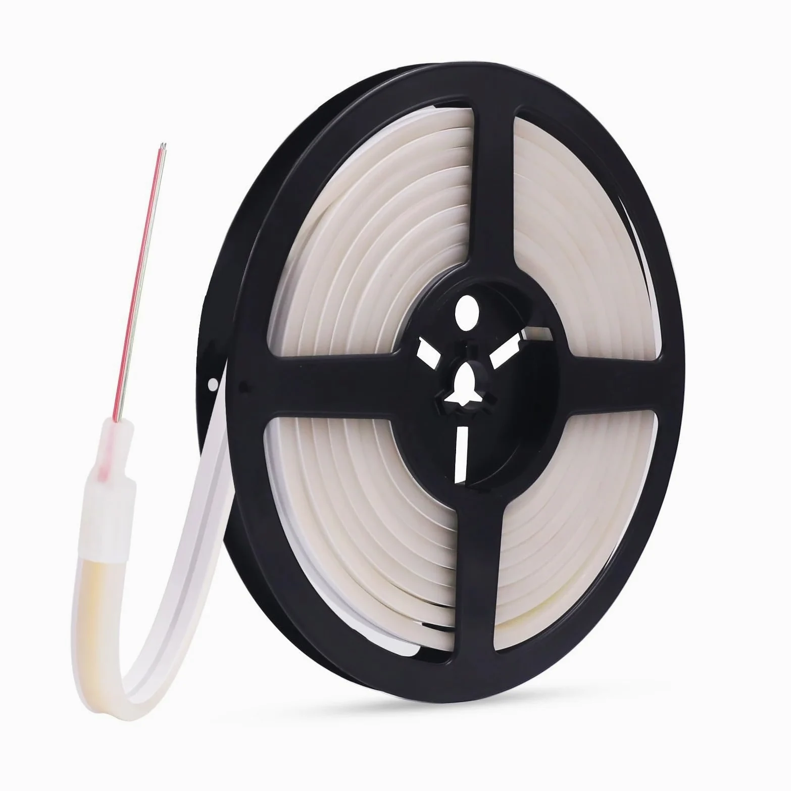 Neonowa taśma LED 0,5-20 m 12 V/24 V COB | 320 diod LED/M ultra jasna, wodoodporność IP67, 3000 K-6000 K, oświetlenie do ogrodu domowego (ciepła biel DC, DC 12 V 10 m)