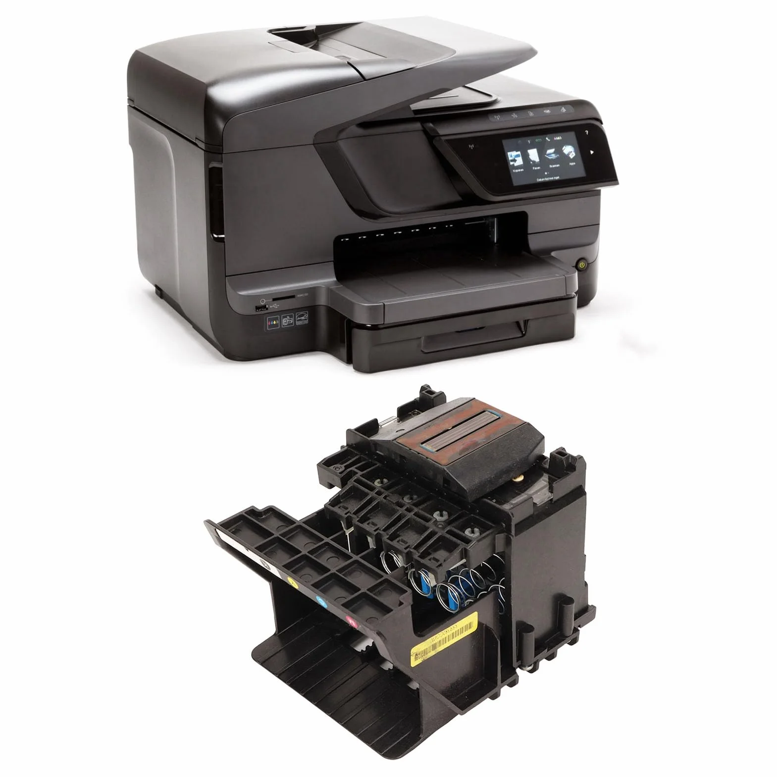 RIZGHWOY Głowica Drukująca Zamienna do OfficeJet Pro 8100 8600 8620 8630 8610 8650 251DW 276DW, Kompatybilna z 950 951 950XL 951XL, Materiał ABS
