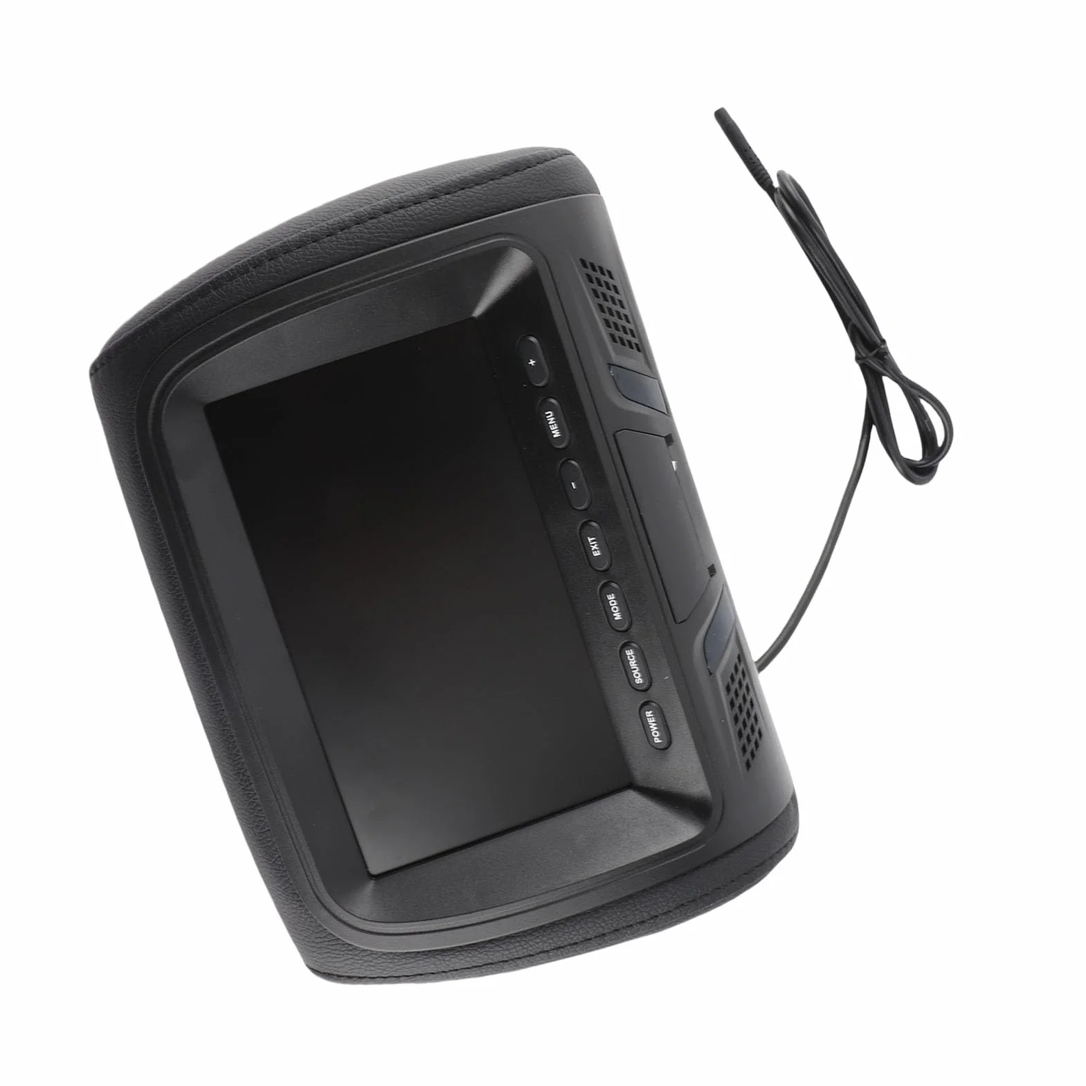 KIMISS Monitor samochodowy 7" MP5 dla dzieci, podgłowikowy wyświetlacz LCD, wsparcie USB, wzmacniacz, dla samochodu