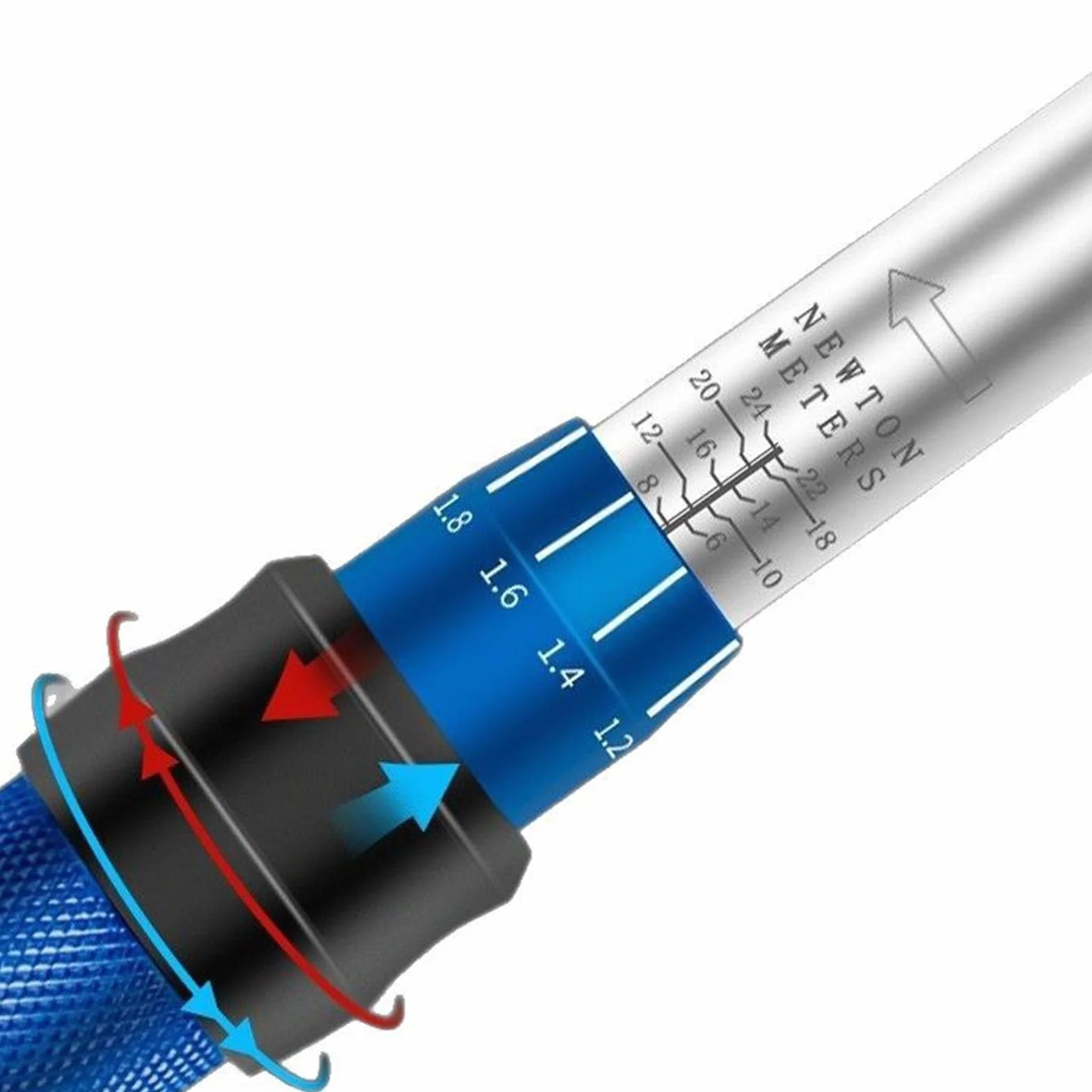 FILFEEL Klucz Skrętny Click/Napęd 2-calowy – Klucz 20–210 Nm z grzechotką 72-zębową do Silnika Motocykla Naprawy Mechaniczne Samochodów