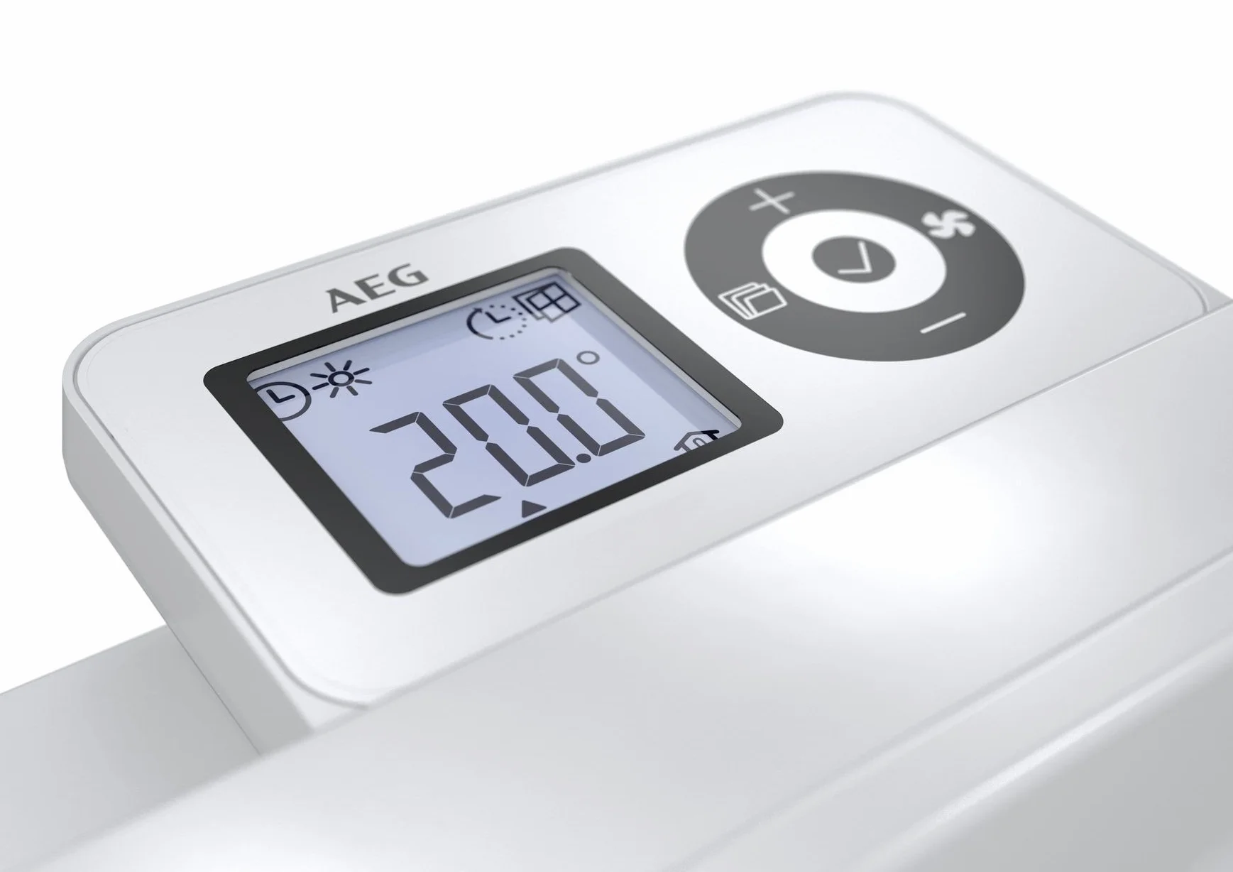 AEG Konwektor ścienny WKL 1005 1000 W na 12 m² TÜV LCD programator czasowy