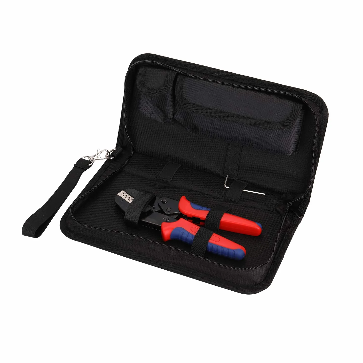 SN - 48BS Ferrule Crimping Tool Kit | 8 Interchangeable Jaws for Insulation Terminals | High - Strength Steel Crimper with Automatic Release | Electrical Work/Automotive Repair