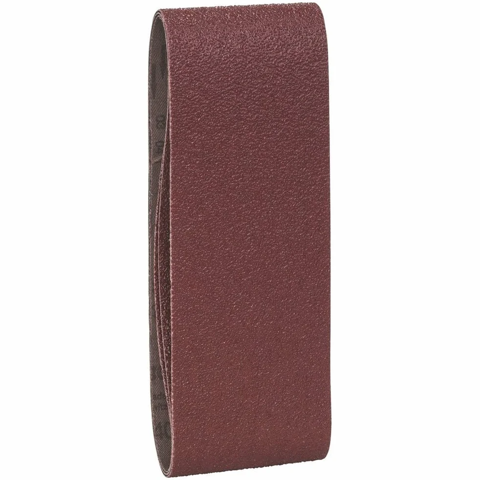 Bosch taśma szlifierska (do szlifierek taśmowych, różne materiały, 3 sztuki, 75 x 457 mm, ziarnistość 60)