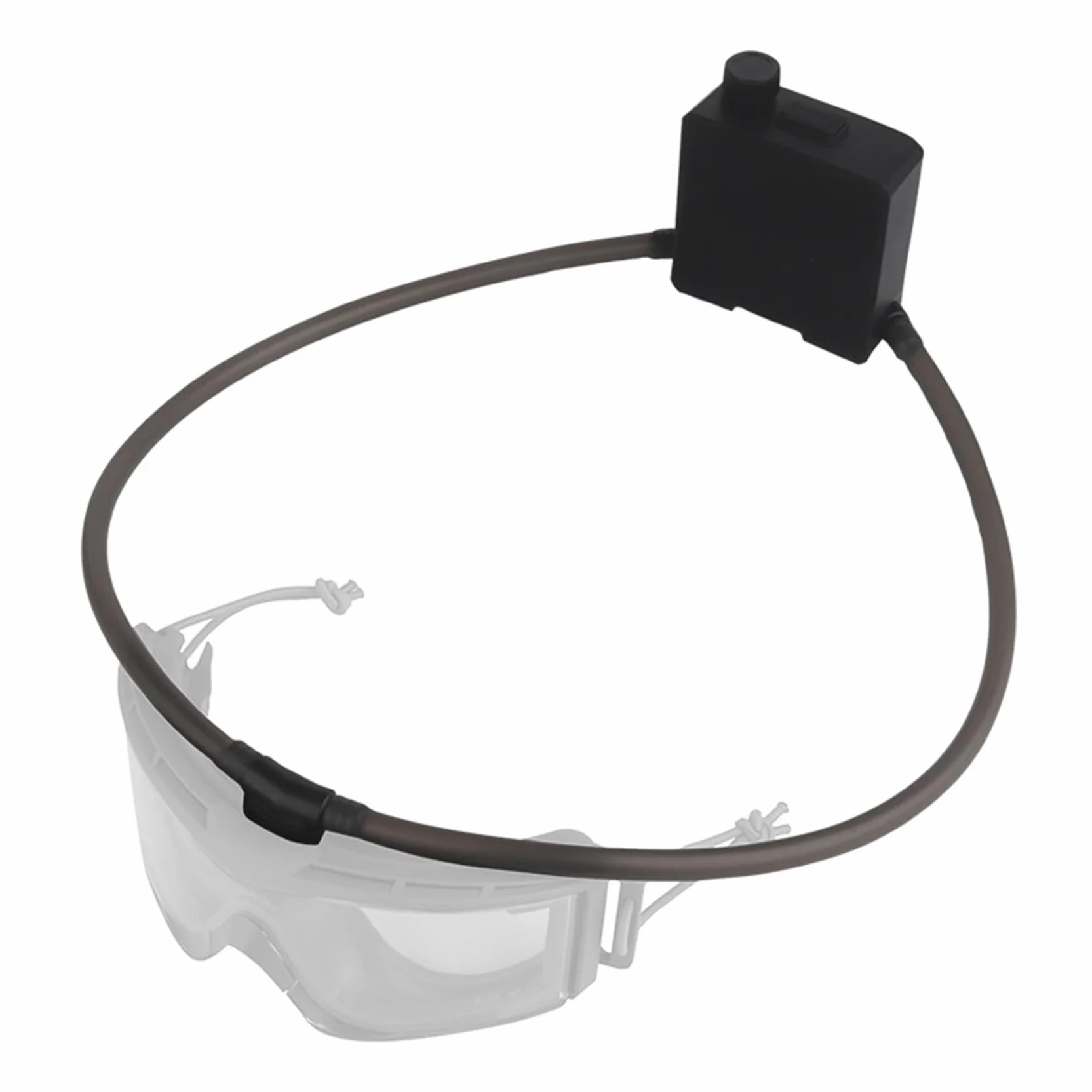 2 x okulary ochronne Defogger zestaw z wentylatorem z gumową uszczelką do motocykli outdoorowych