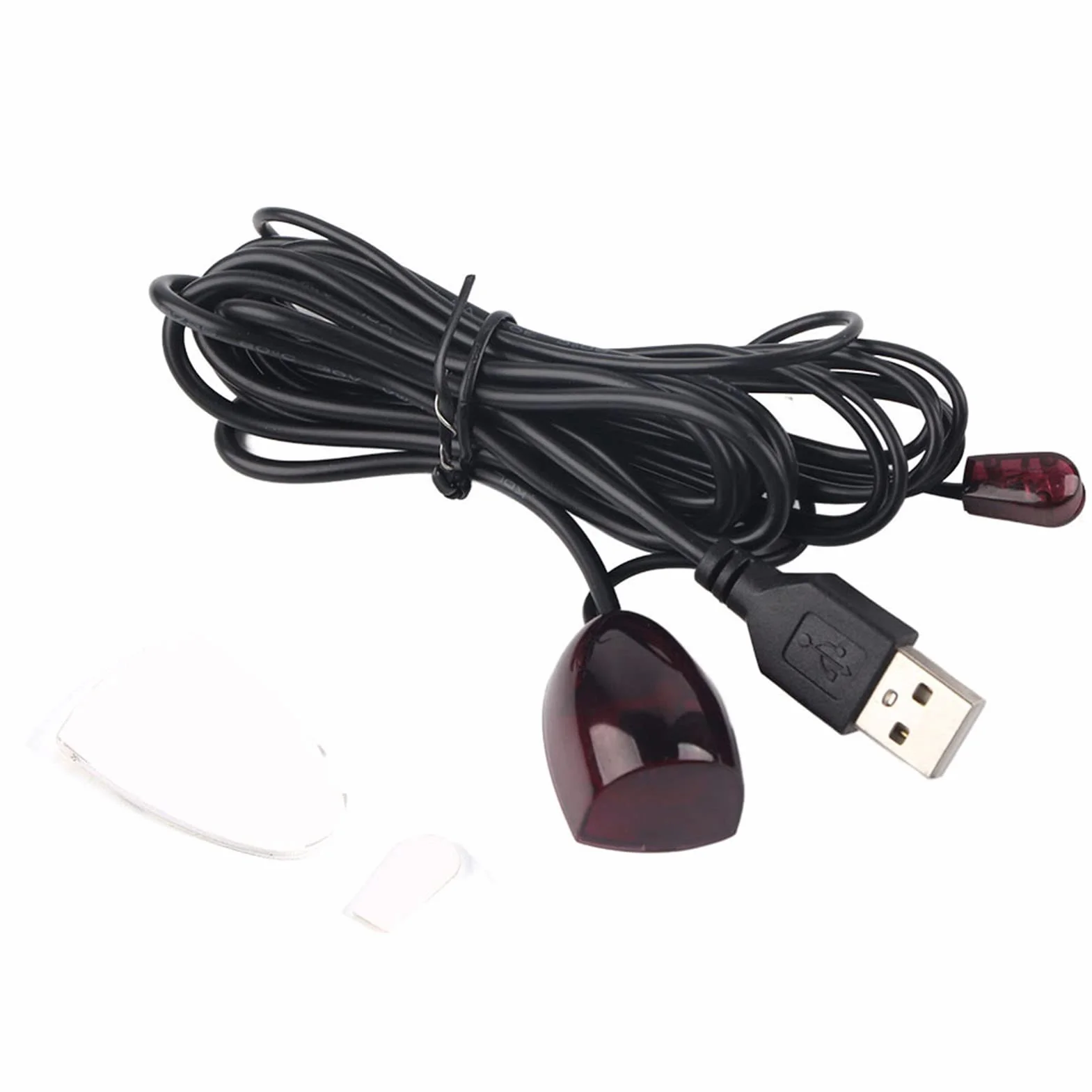 Zestaw Wzmacniacza Podczerwieni IR Odbiornik Dekoder USB Pilot Przedłużacz Kabla