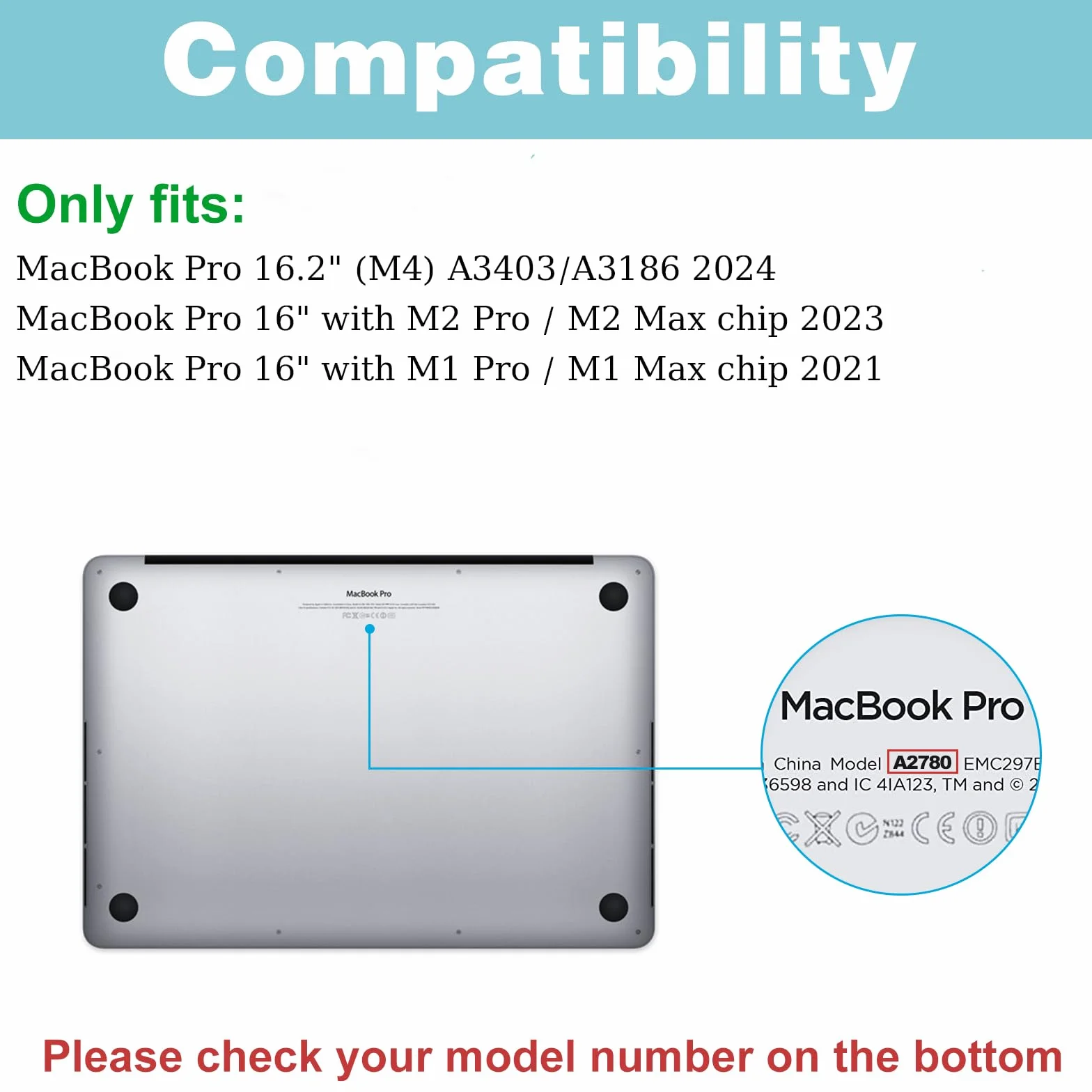 ProCase Szkło 9H do MacBook Pro 16" M2 2023 / M1 Pro / M1 Max 2021, folia ochronna na wyświetlacz szkło hartowane