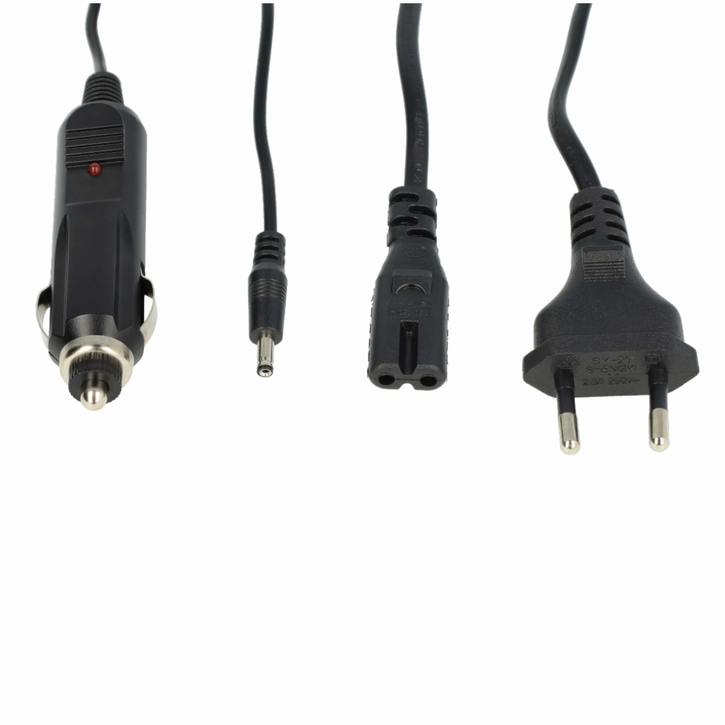 vhbw Ładowarka do akumulatora kompatybilna z aparatem cyfrowym Panasonic VW-VBJ10, VW-VBJ10E, kamkorderem, akumulatorem Action Cam