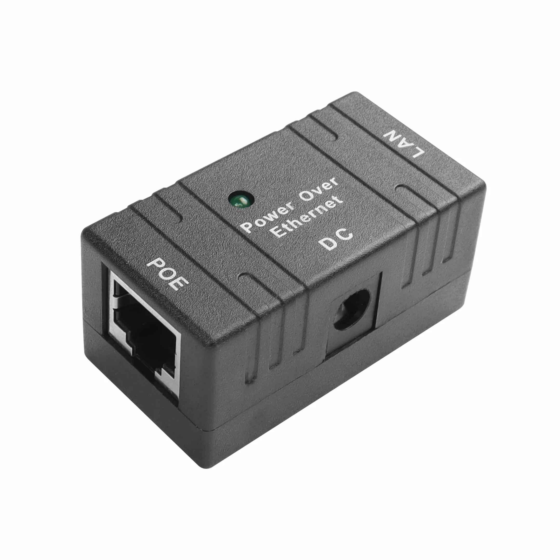 POE Injector Power Over Ethernet 12V 24V 48V 100M 100Mbps