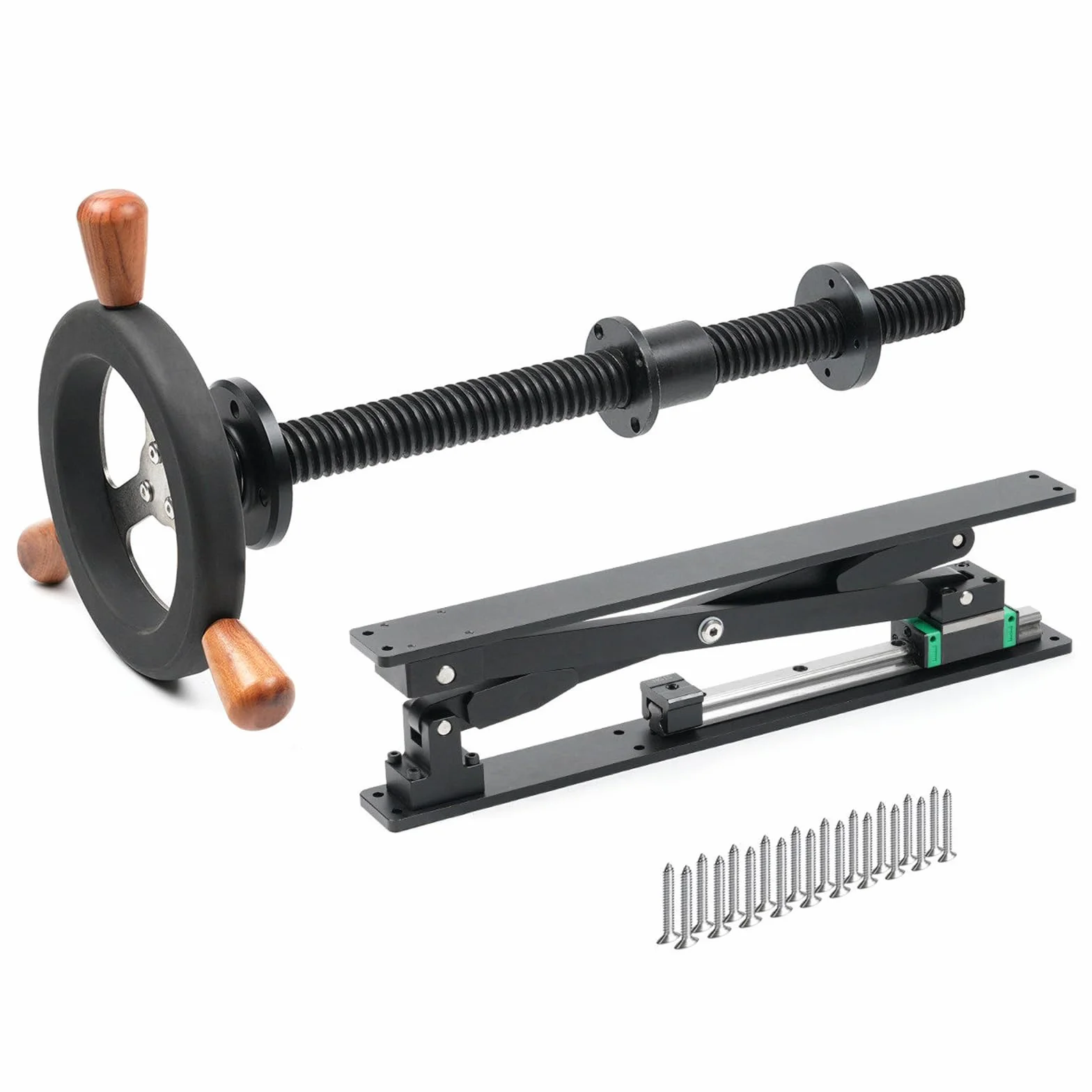 Wytrzymałe narzędzie do wkręcania nóg stołu warsztatowego, regulowana wysokość 90-310 mm, precyzja CNC do obróbki metali, rzemiosła, produkcji mebli i montażu modeli