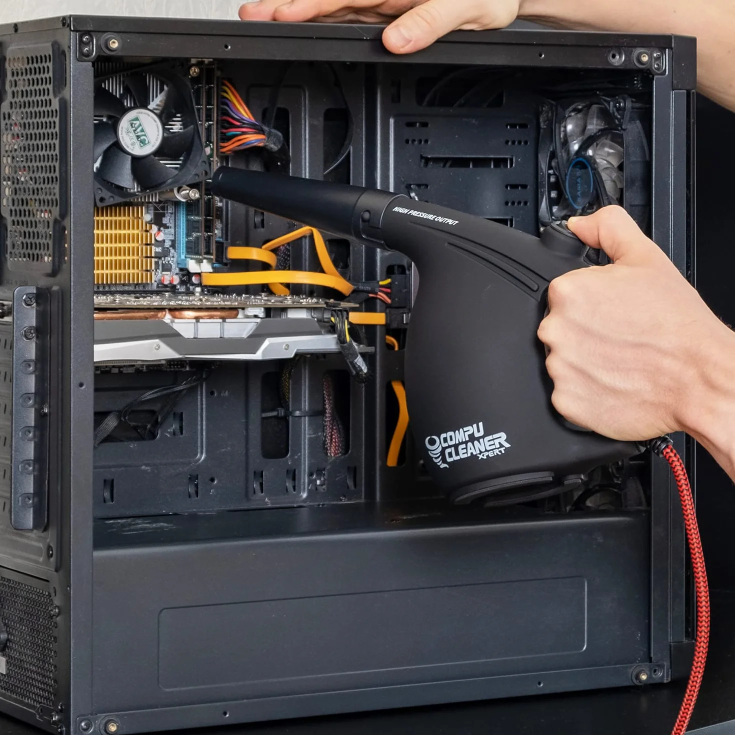IT Dusters CompuCleaner Xpert Elektryczna dmuchawa do kurzu do PC laptopa elektroniki