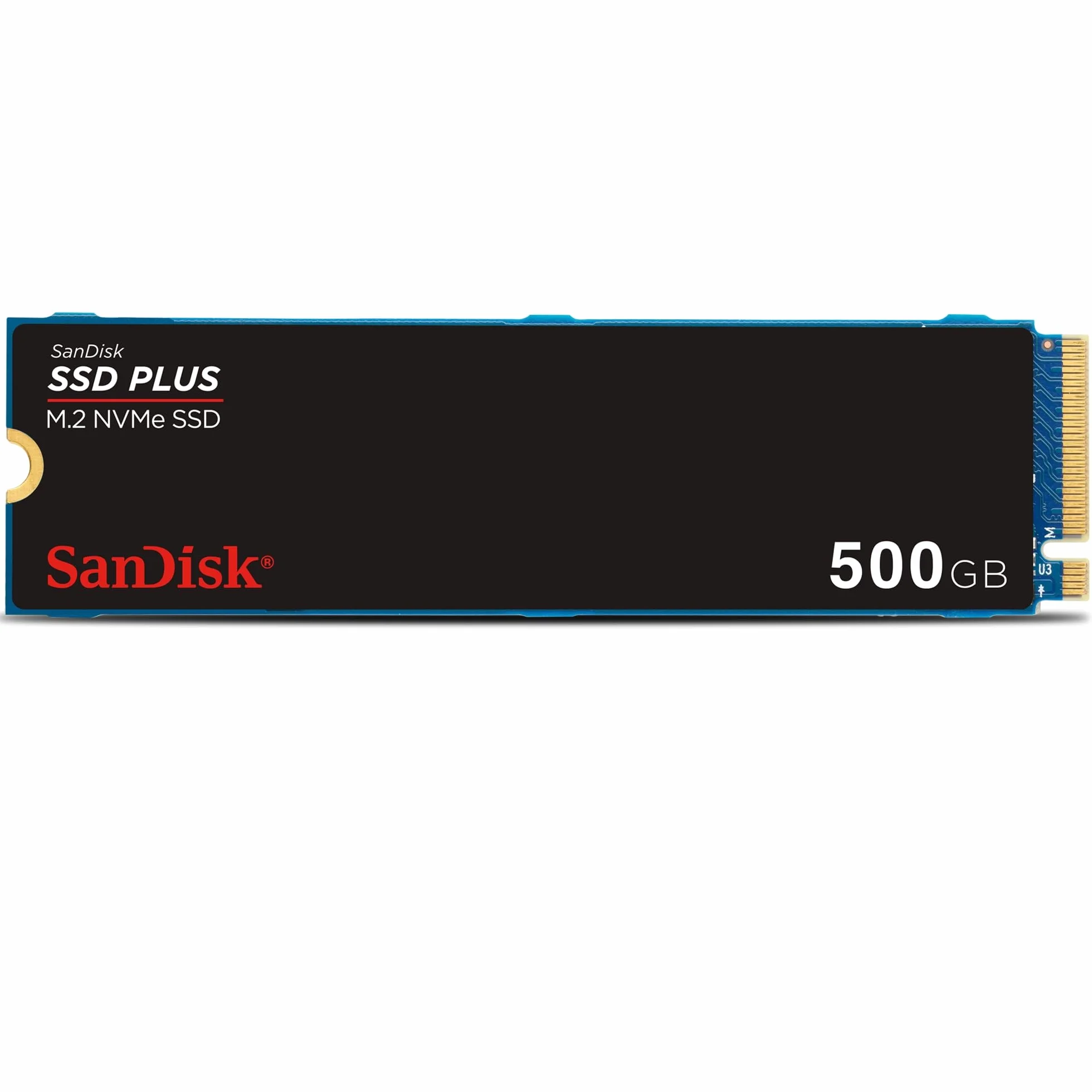 SanDisk SSD Plus 500 GB M.2 NVMe SSD PCIe Gen 3 2280