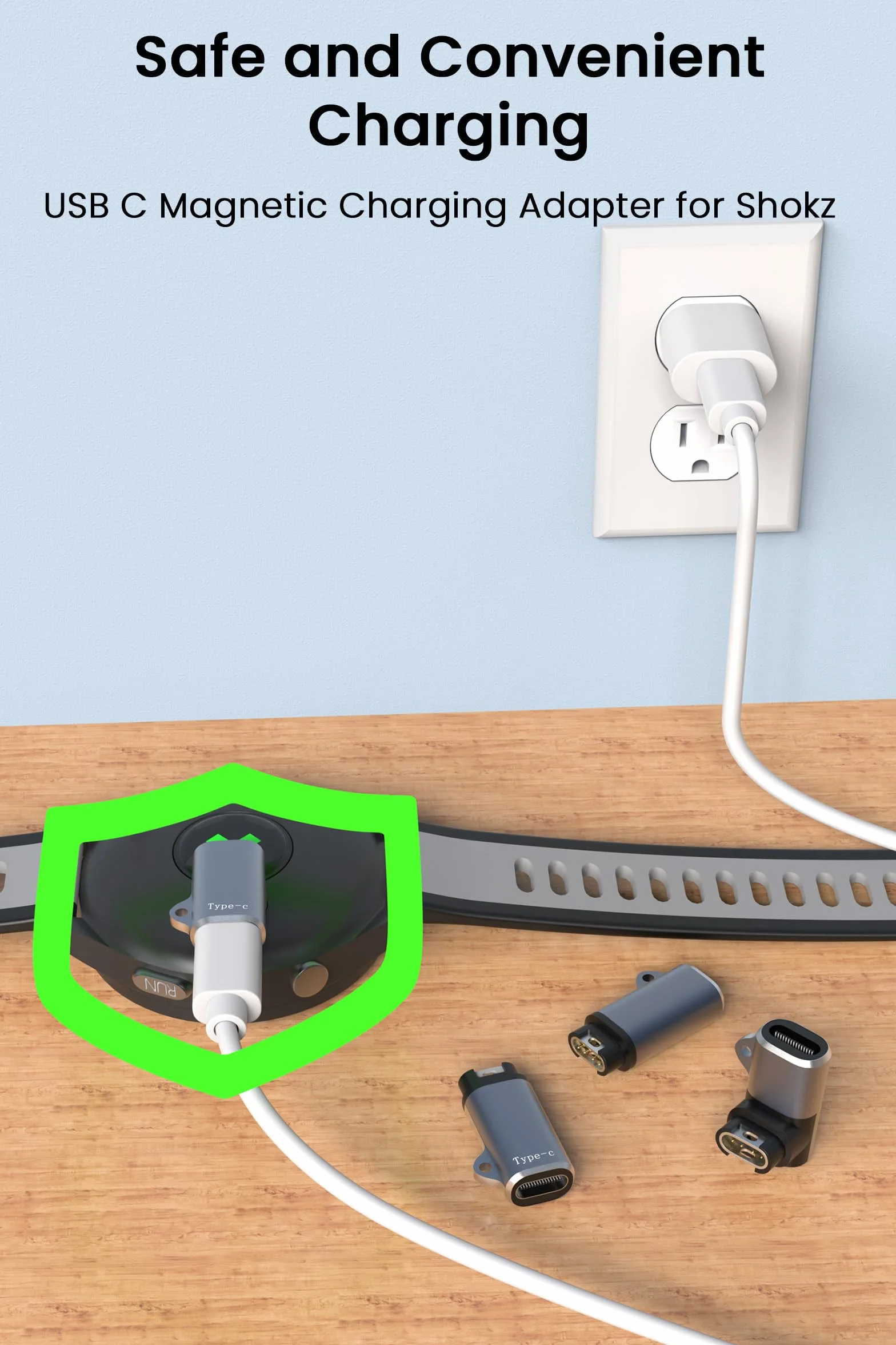 Adapter ładowarki USB-C do Garmin Watch Fenix Vivoactive Instinct Forerunner