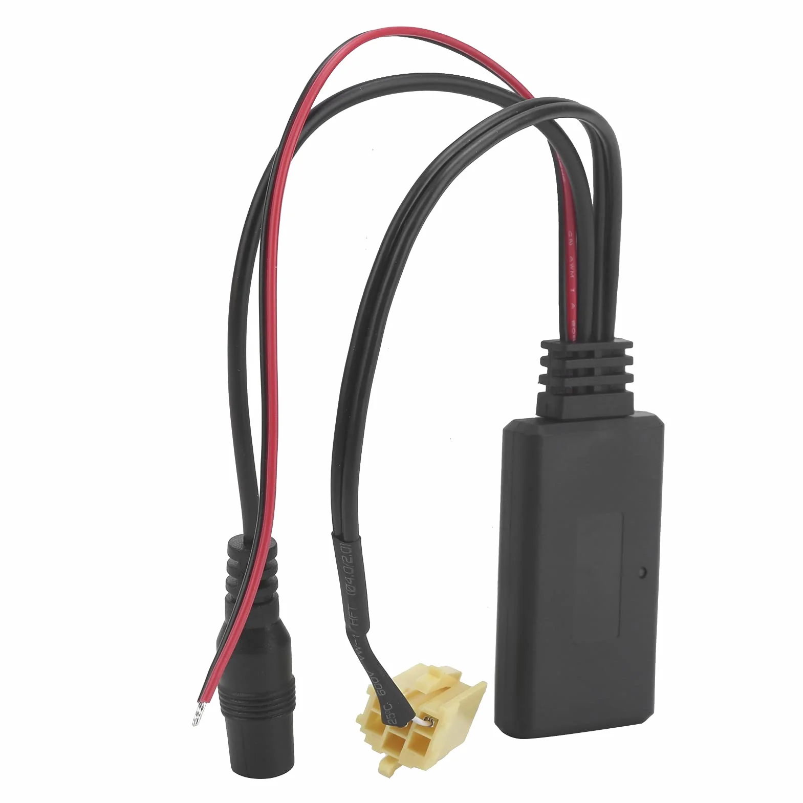 Samochodowy moduł Bluetooth 5.0 DC12V 6Pin AUX adapter audio z mikrofonem do Fiat Ducato 2011
