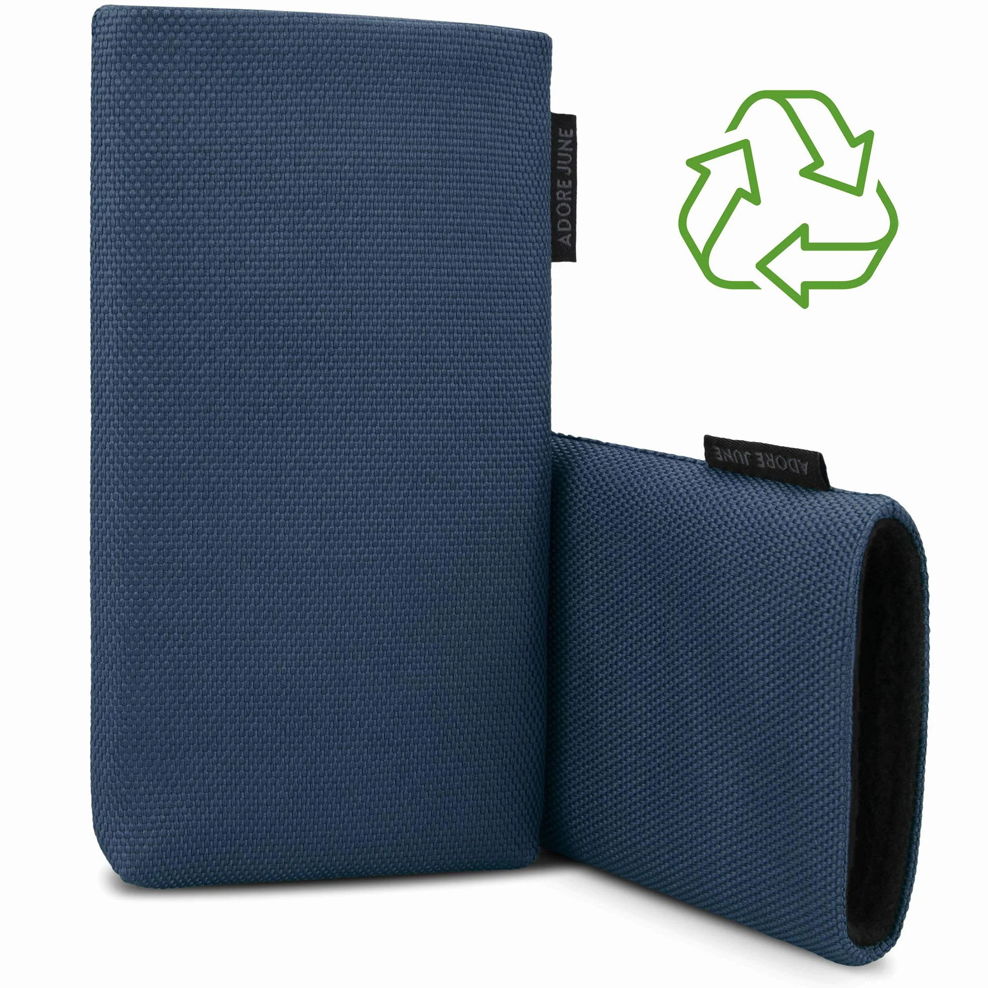 Adore June Classic Etui na telefon komórkowy z recyklingu niebieskie iPhone 16 Pro Max 2024 R-PES