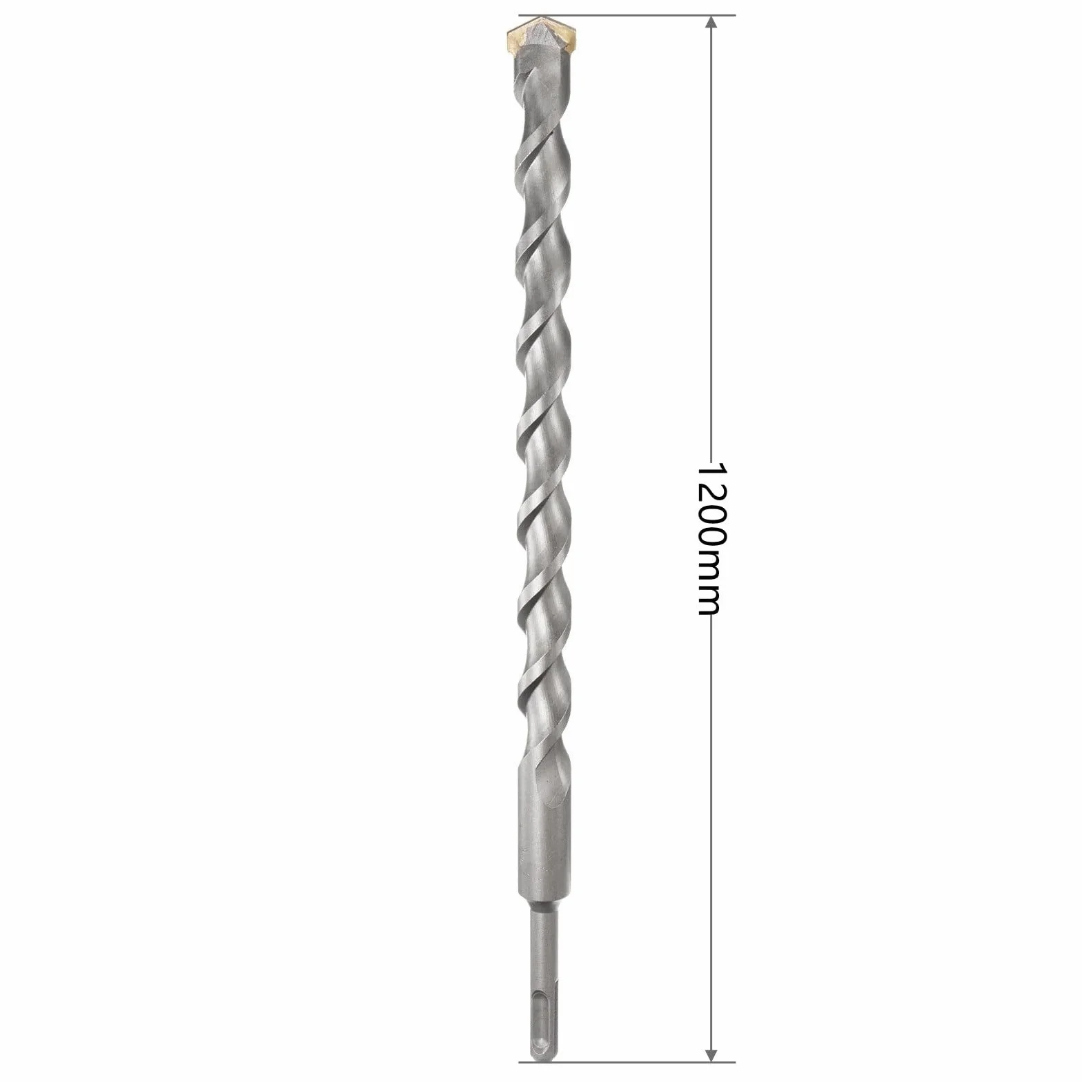Zestaw wiertła obrotowego SDS Plus， Wiertło do muru SDS Plus 1200 mm 10–25 mm Końcówka węglikowa Beton Cegła Kamień | 14mm