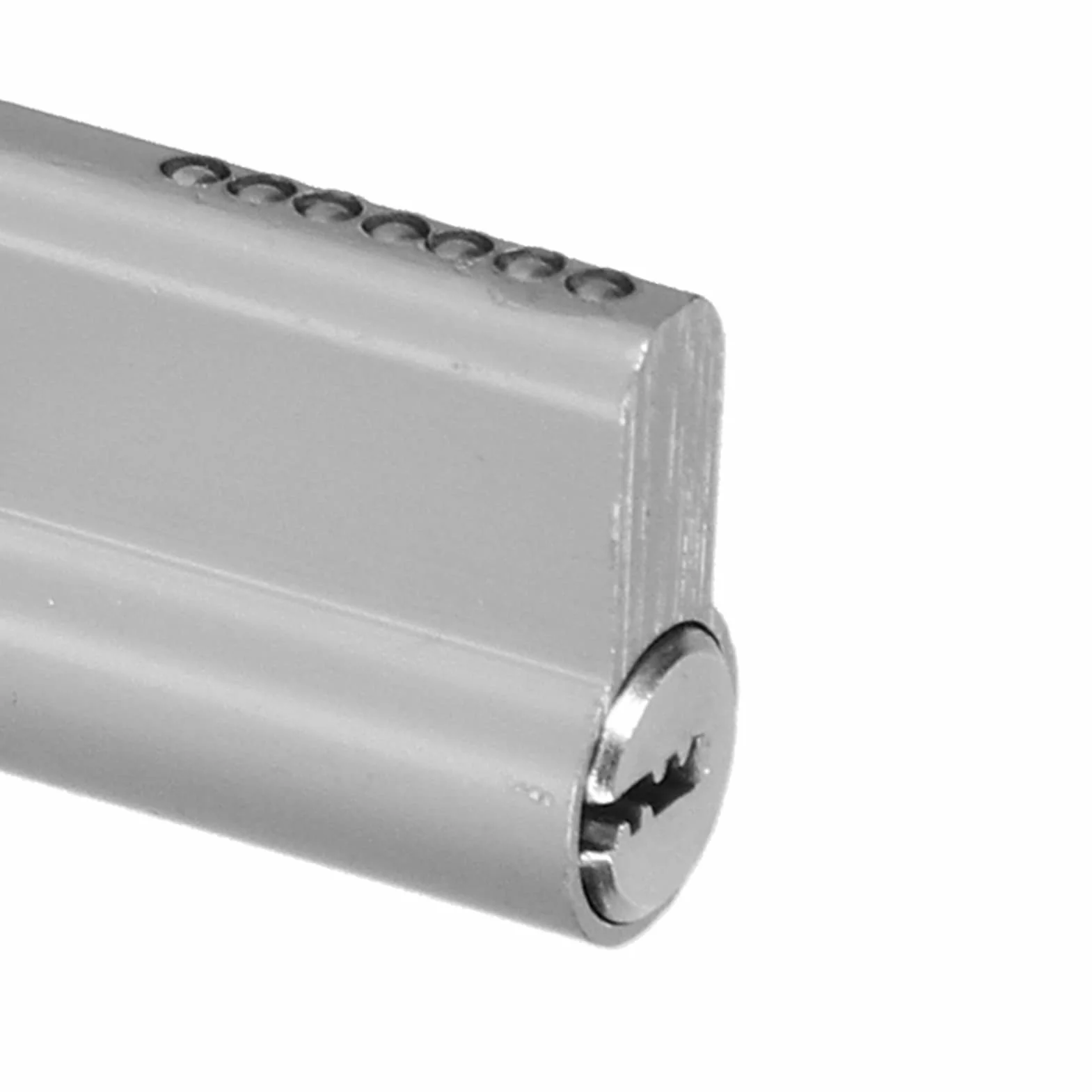 FTVOGUE Wkładka z Kluczem, Zamek ze Stopu Aluminium i żelaza z Polerowanym Wykończeniem, Trwały rdzeń Zamka Wewnętrznego do Drzwi o średnicy 35–50 Mm, w Zestawie 3 Klucze