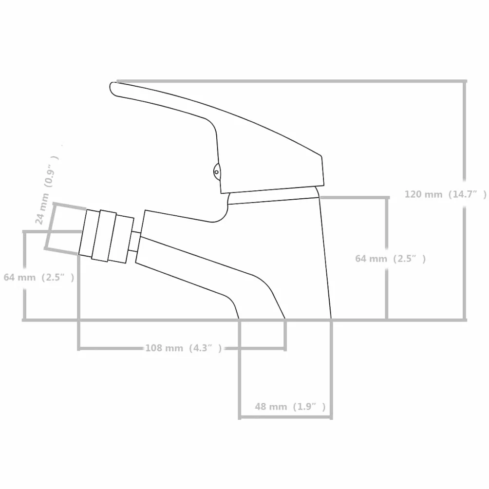Bidet krany 2 sztuki chromowane z ceramicznym wkładem mieszającym bateria ze stopu cynku w zestawie elastyczne węże ze stali nierdzewnej i akcesoria instalacyjne do łazienki i umywalki