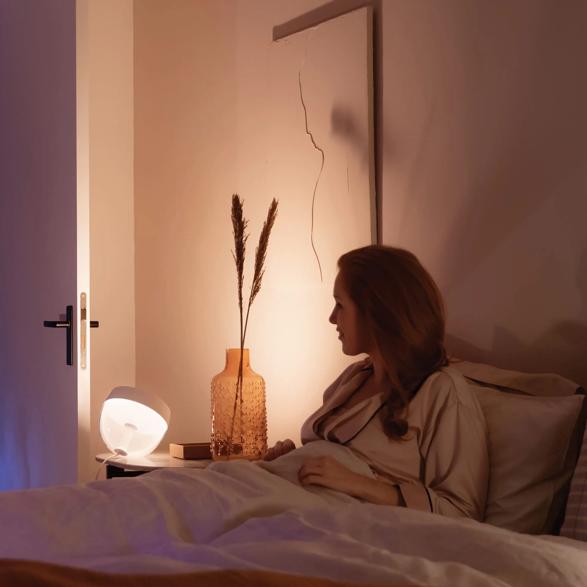 Philips Hue White and color ambiance Iris silver special edition Zintegrowane światła LED