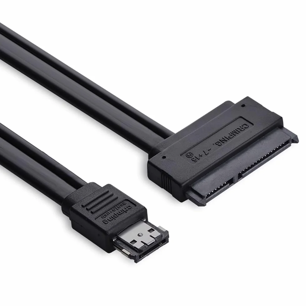 Kabel eSATAp Power ESATA USB 2.0 Combo 50 cm 12 V 5 V SATA do 2,5" 3,5" dysku twardego