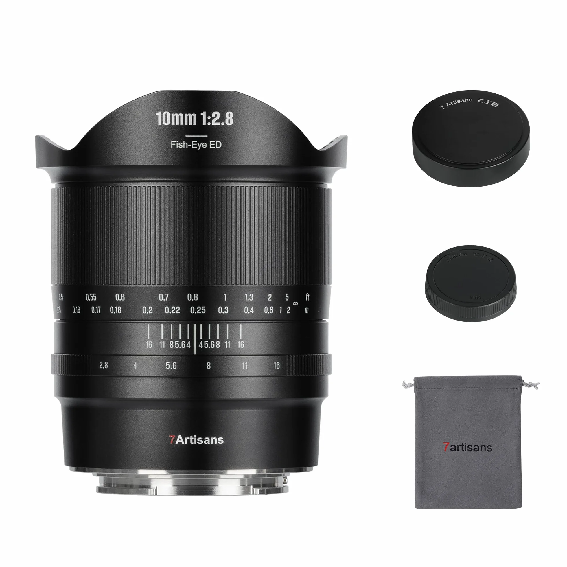 7artisans 10 mm F2.8 II Obiektyw ultraszerokokątny 185° Sony E-Mount