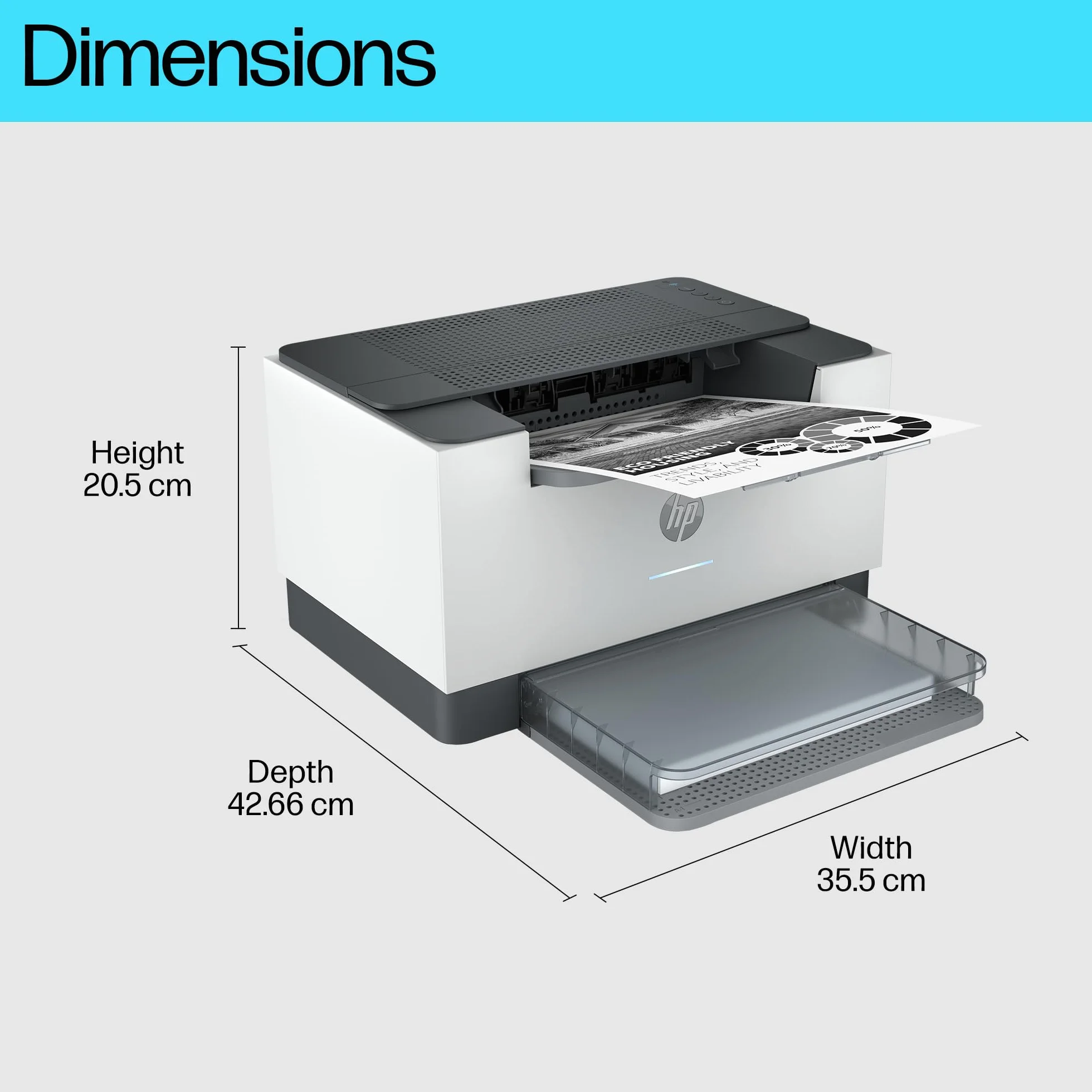 HP LaserJet M207dw Printer