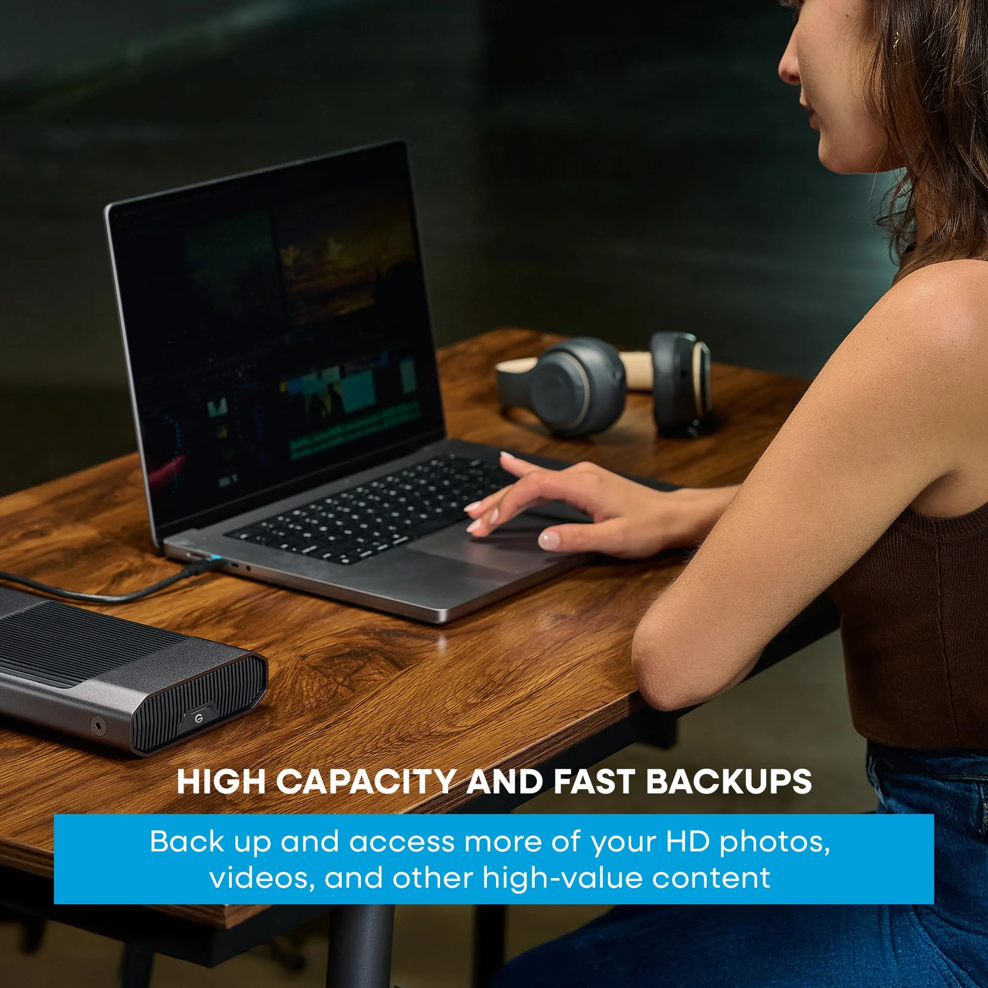 SanDisk Professional G-DRIVE 18TB Enterprise-Class Desktop dysk twardy USB-C 250 MB/s USB 3.2 Gen 1