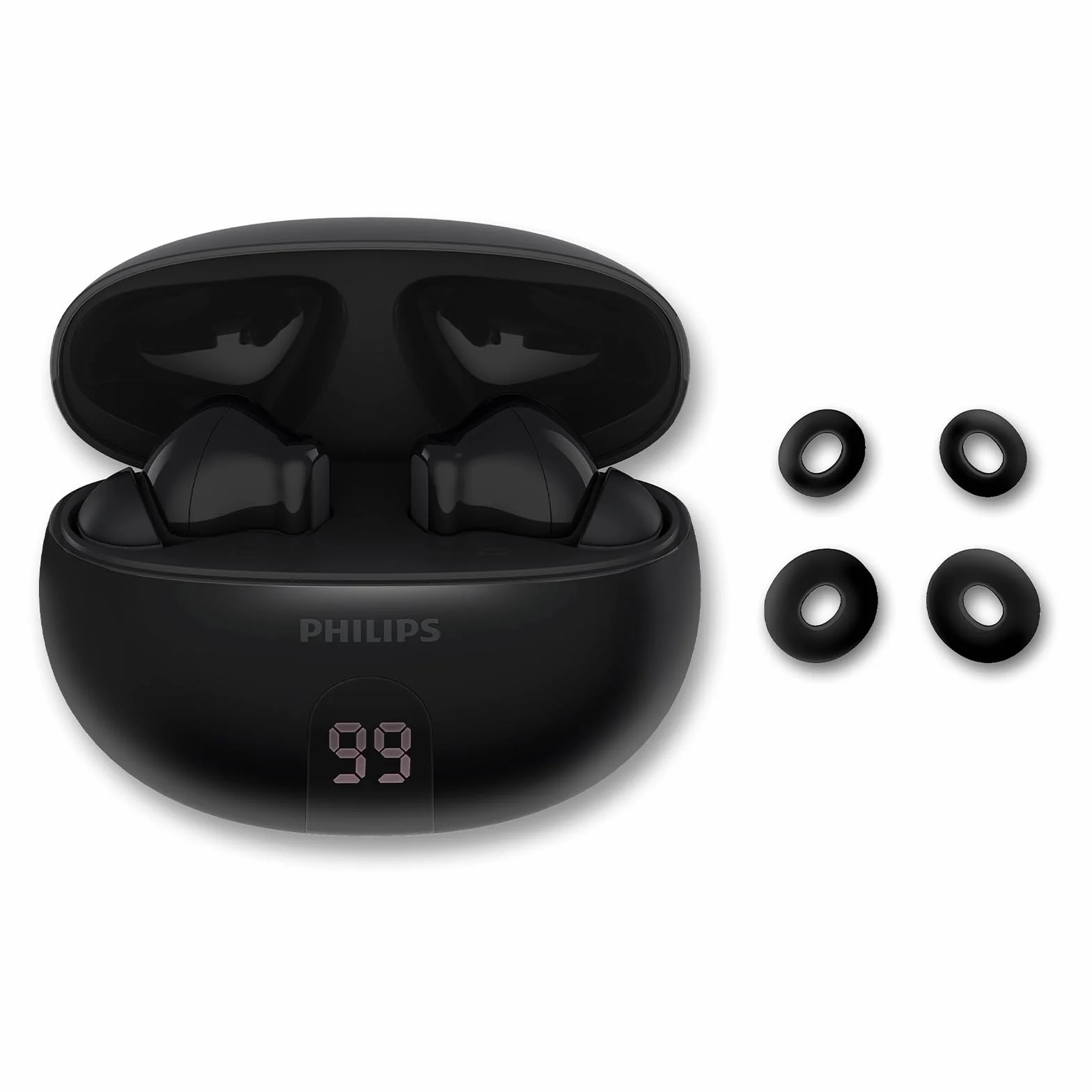 Philips TAT2520BK Słuchawki douszne True Wireless Bluetooth z redukcją szumów, czarne