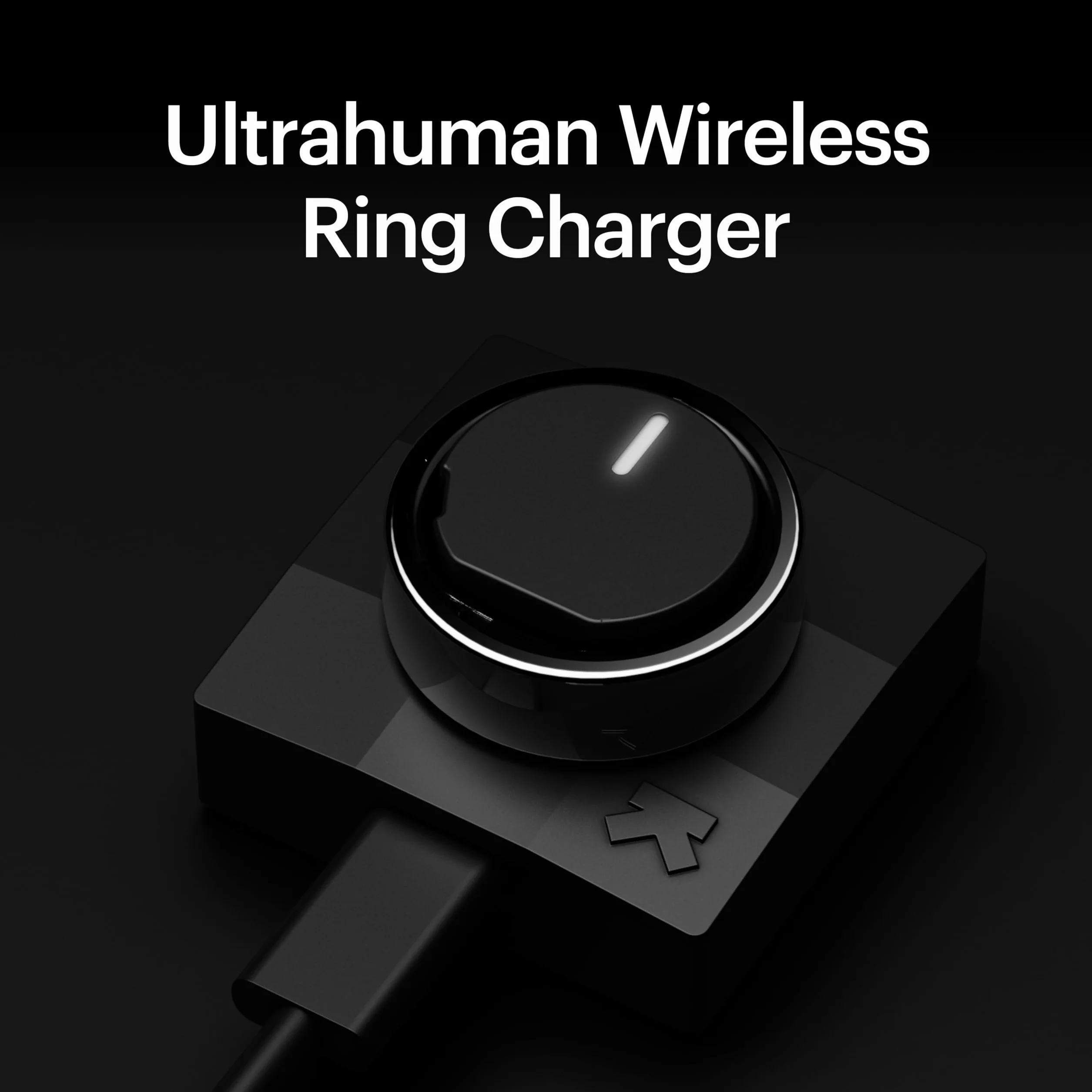 Ultrahuman Ring AIR Charger Size 10 - Smart Ring Charger 2 Hr Full Charge