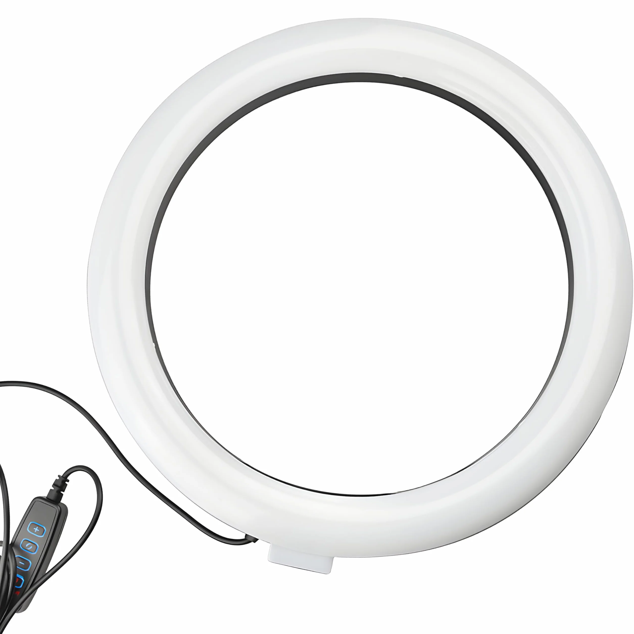 Retoo Lampa pierścieniowa LED 13 cm 7W 3 Tryby Świecenia Statyw do Selfie
