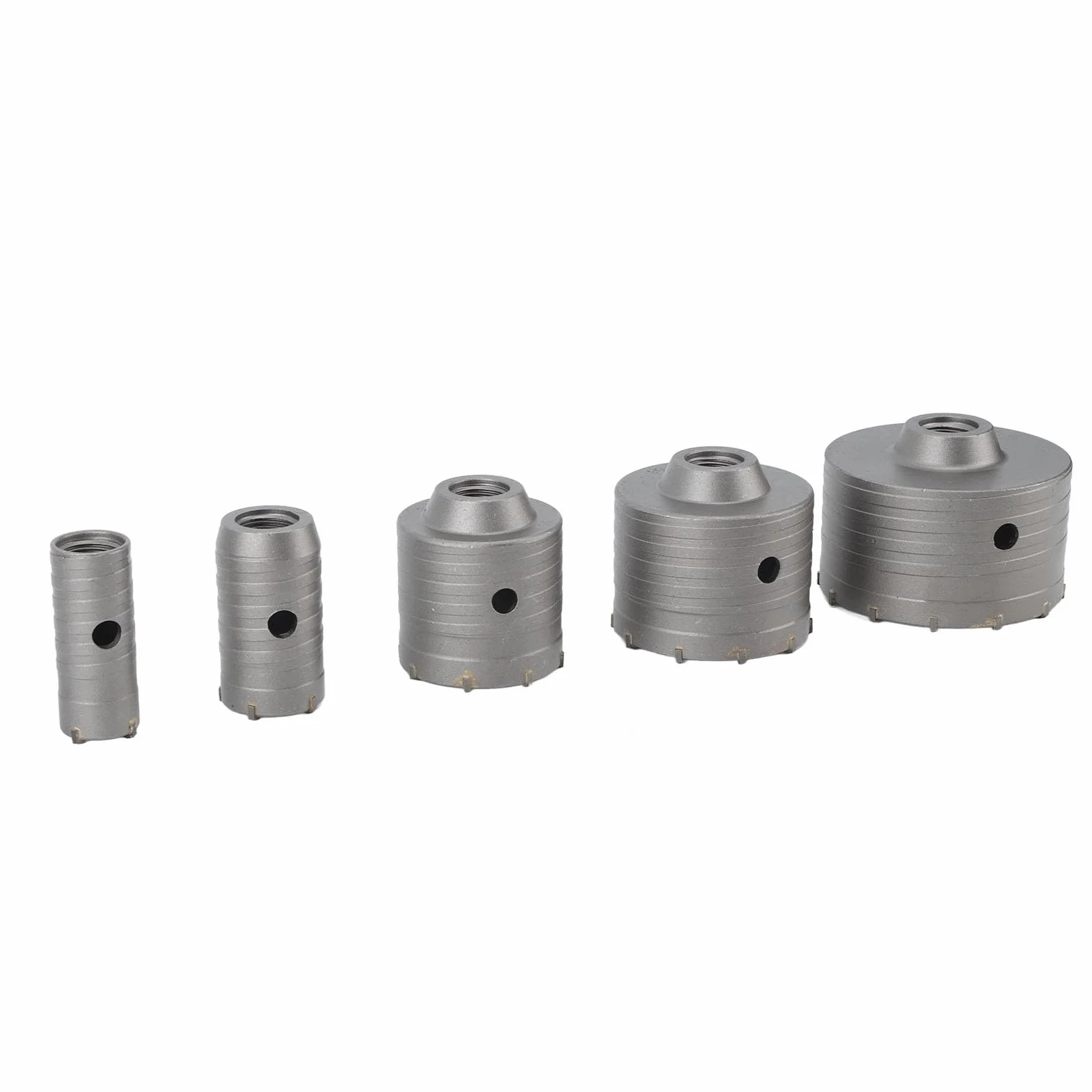 AUNMAS Zestaw wierteł do Otwornic, Otwornica do Betonu ze Stali Wolframowej 30 Mm 40 Mm 65 80 100 do SDS Plus i SDS Maximum User