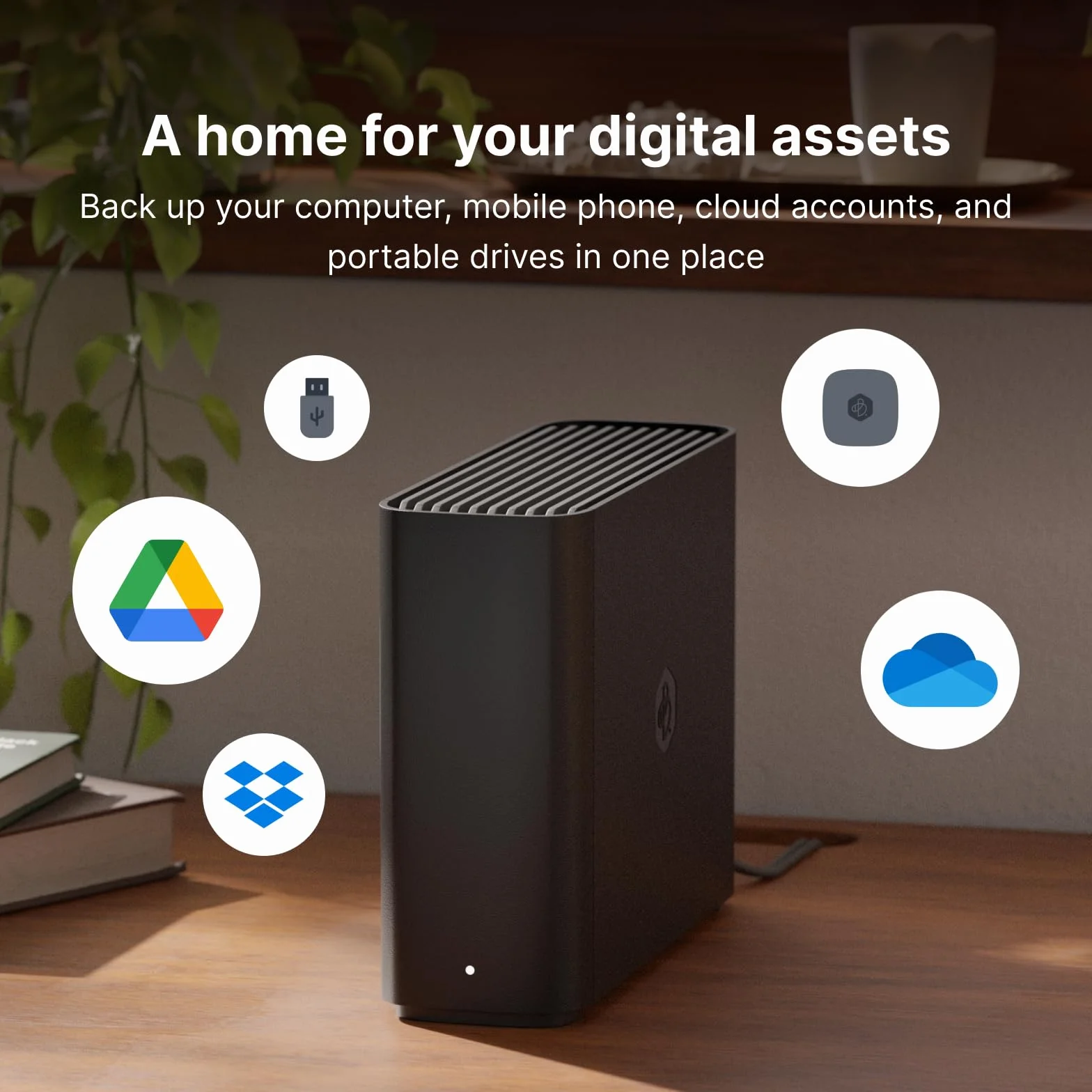 Synology BeeStation 4 TB prywatna chmura czarny