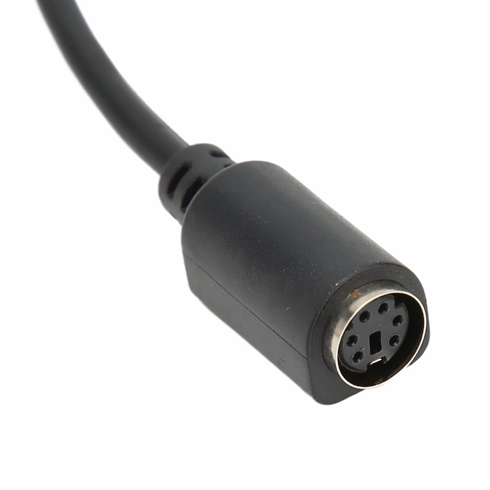Kabel Konwerter Myszy Klawiatury DIN 5 Pin Męski do Mini DIN 6 Pin Przewód Adapter 5.9in