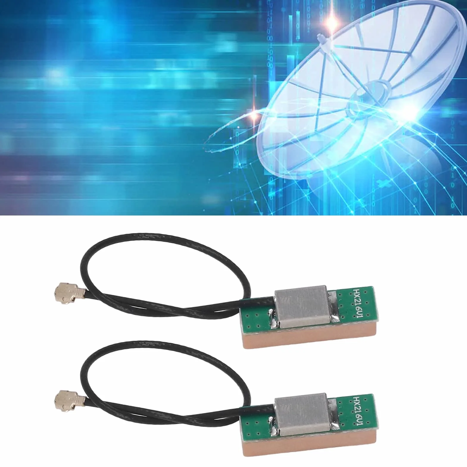 Dwuzakresowa Antena, 2 szt. GPS BD Antena Ceramiczna Aktywna Dwuzakresowa o Wysokiej Mocy Odbiór Sygnału GPS moduł Transmisji 28DBI