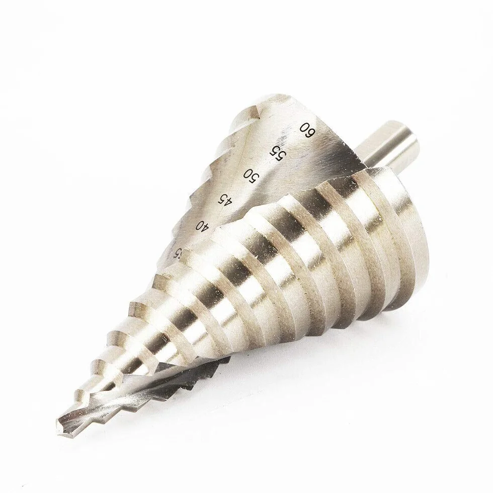 6-60 mm HSS wiertło stożkowe wiertło stopniowe wiertło stożkowe wiertło do metalu do płytek żelaznych płyta PCW płyta izolacyjna itp