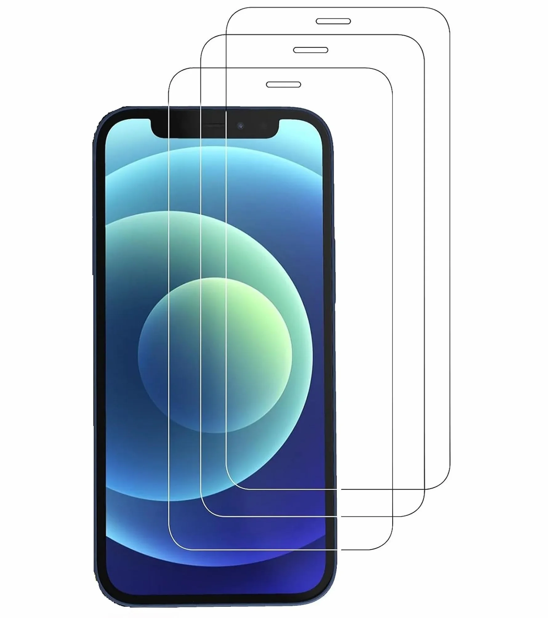 Szkło hartowane 9H HD do iPhone 12 Mini 5,4 cala folia ochronna pancerna na ekran