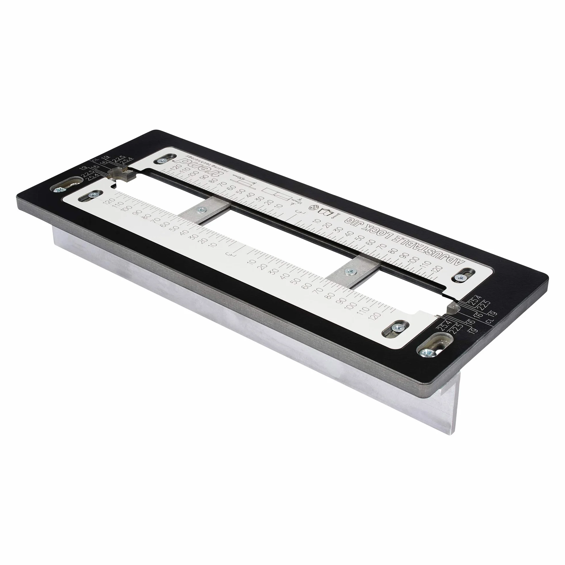 Trend Lock Jig do wpuszczanych zamków i zatrzasków, do płyt czołowych o długości 30-250 mm, LOCK/JIG/B