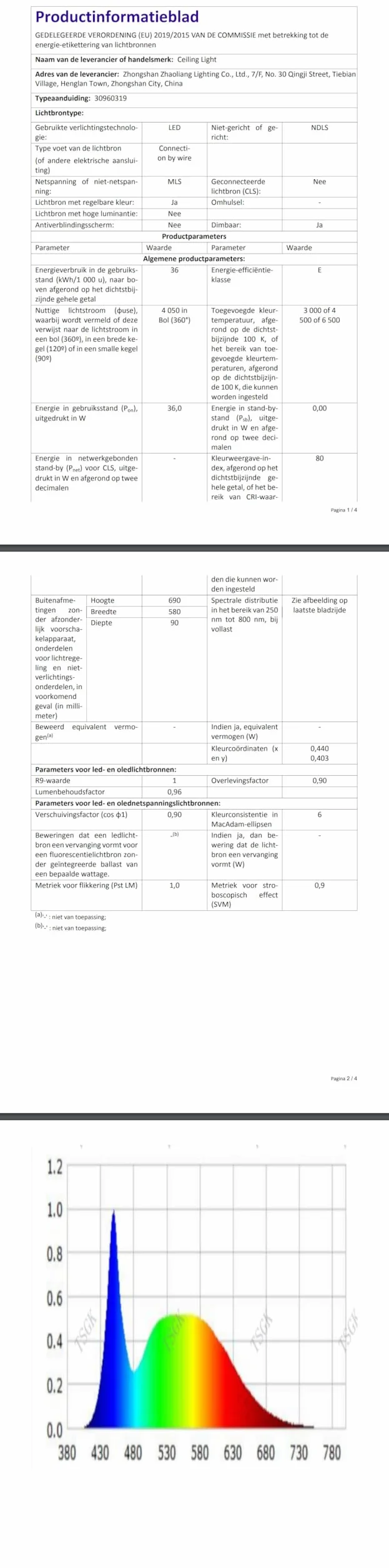Comely Regulowany Plafon LED, 36W Nowoczesna Oprawa Sufitowa Z Pilotem/3000K-6500K, 4 Pierścienie Okrągła Złota Lampa Sufitowa Do Salonu Sypialni Jadalni, 69 CM