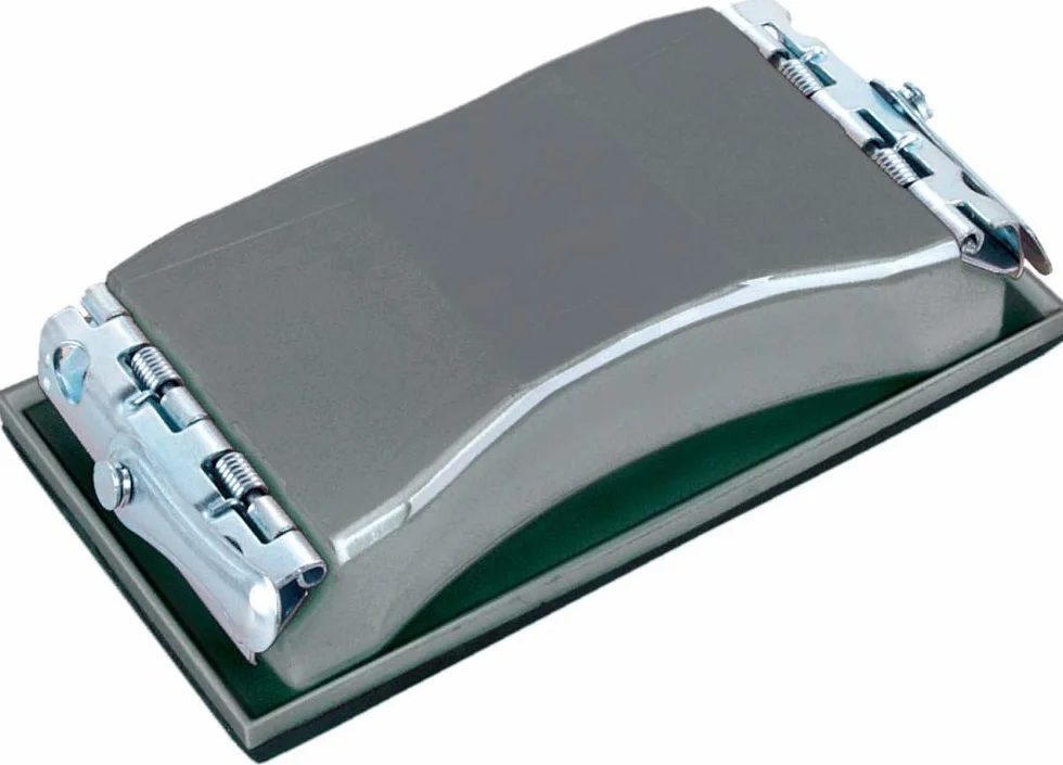 wolfcraft Szlifierka ręczna o ergonomicznym kształcie I 2891000 I Do pasków ściernych 93 x 230 mm