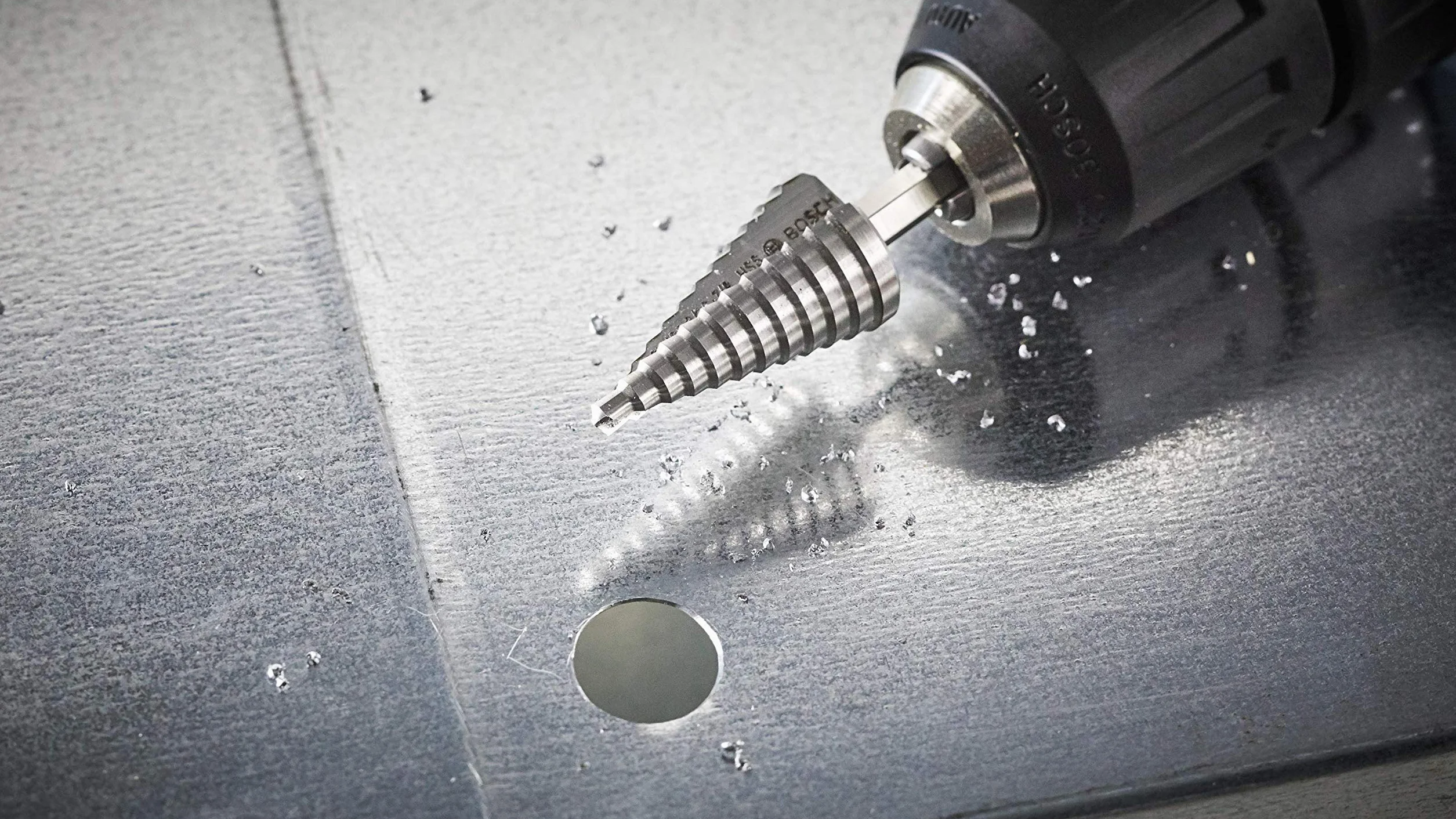 Bosch IMSDC2 3/40.6 cm do 7/20.3 cm. Wiertło stopniowe turbo ze stali szybkotnącej