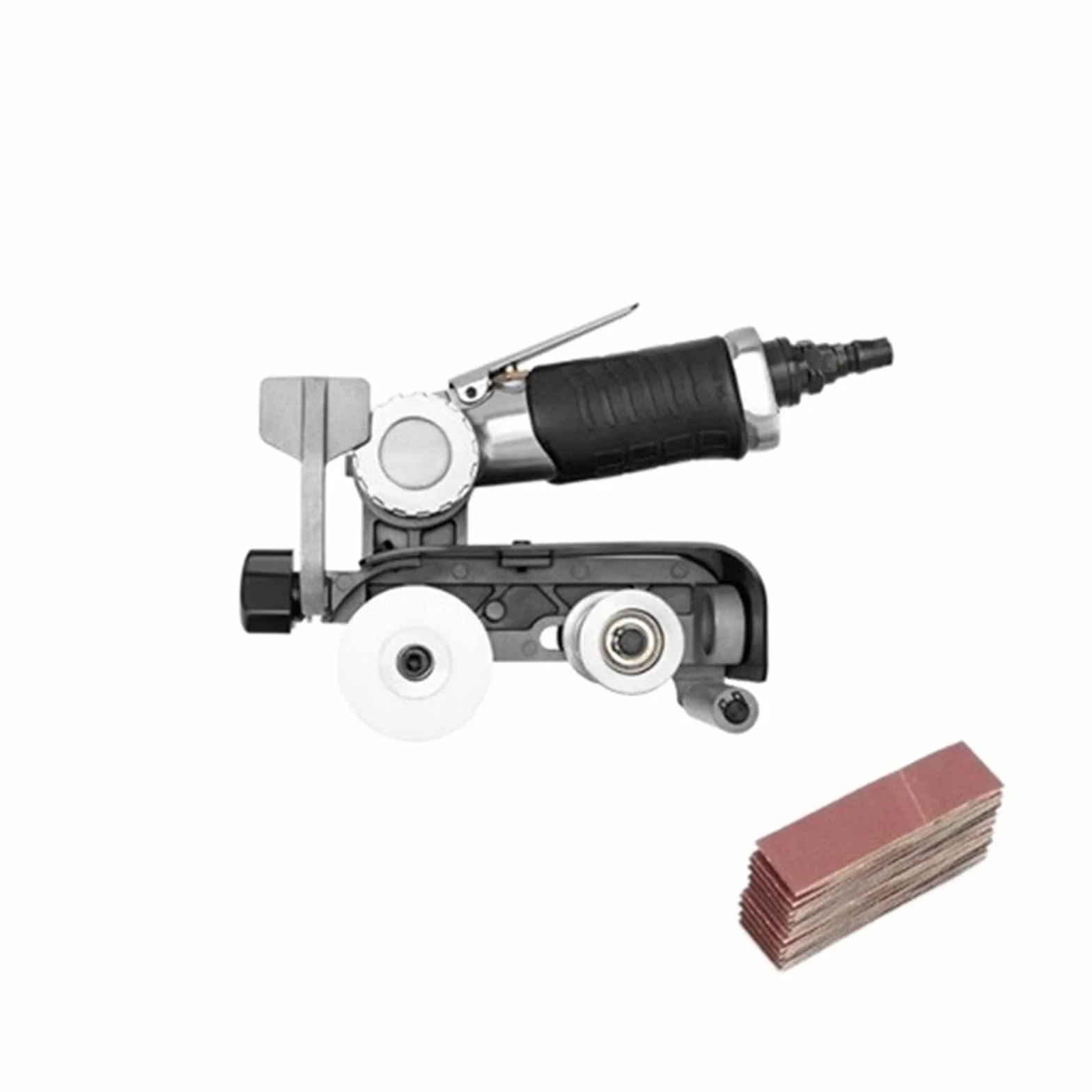 Polerka, szlifierka oscylacyjna, Szlifierka taśmowa pneumatyczna 60x260 maszyna pneumatyczna DIY szlifierka polerska do szlifowania polerowanie narzędzia pneumatyczne Mini szlifierka taśmowa do szlifo