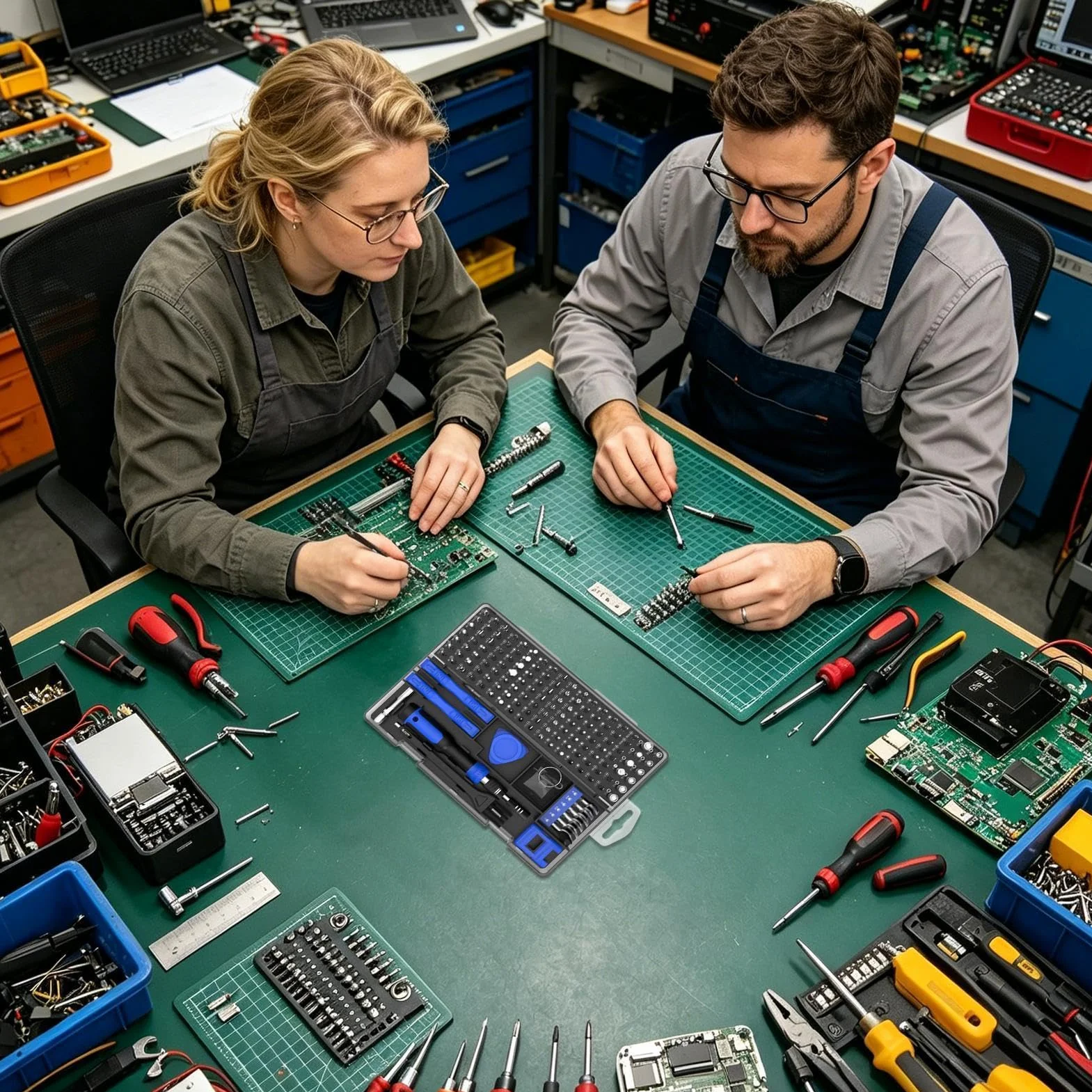 Zestaw precyzyjnych śrubokrętów elektryka Ergonomiczne narzędzie naprawcze | Precyzyjny Śrubokręt do Napraw Domowych do domu, warsztatu przemysłowego, telefonów, laptopów,