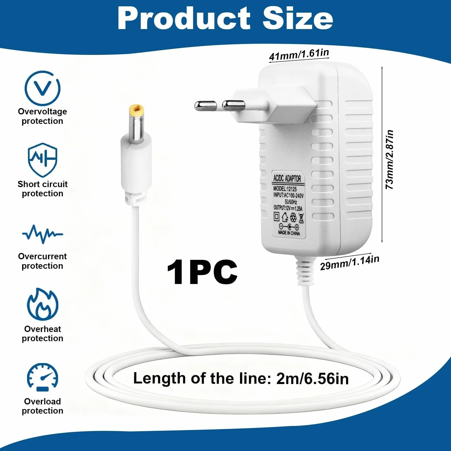 White 15 W zasilacz sieciowy do Echo Dot (3./4./5. generacji) 15 W zasilacz do Echo Dot (3./4./5. generacji) 1,5 m kabel do ładowania, biały 1,5 m kabel do ładowania, biały Fire TV Cube