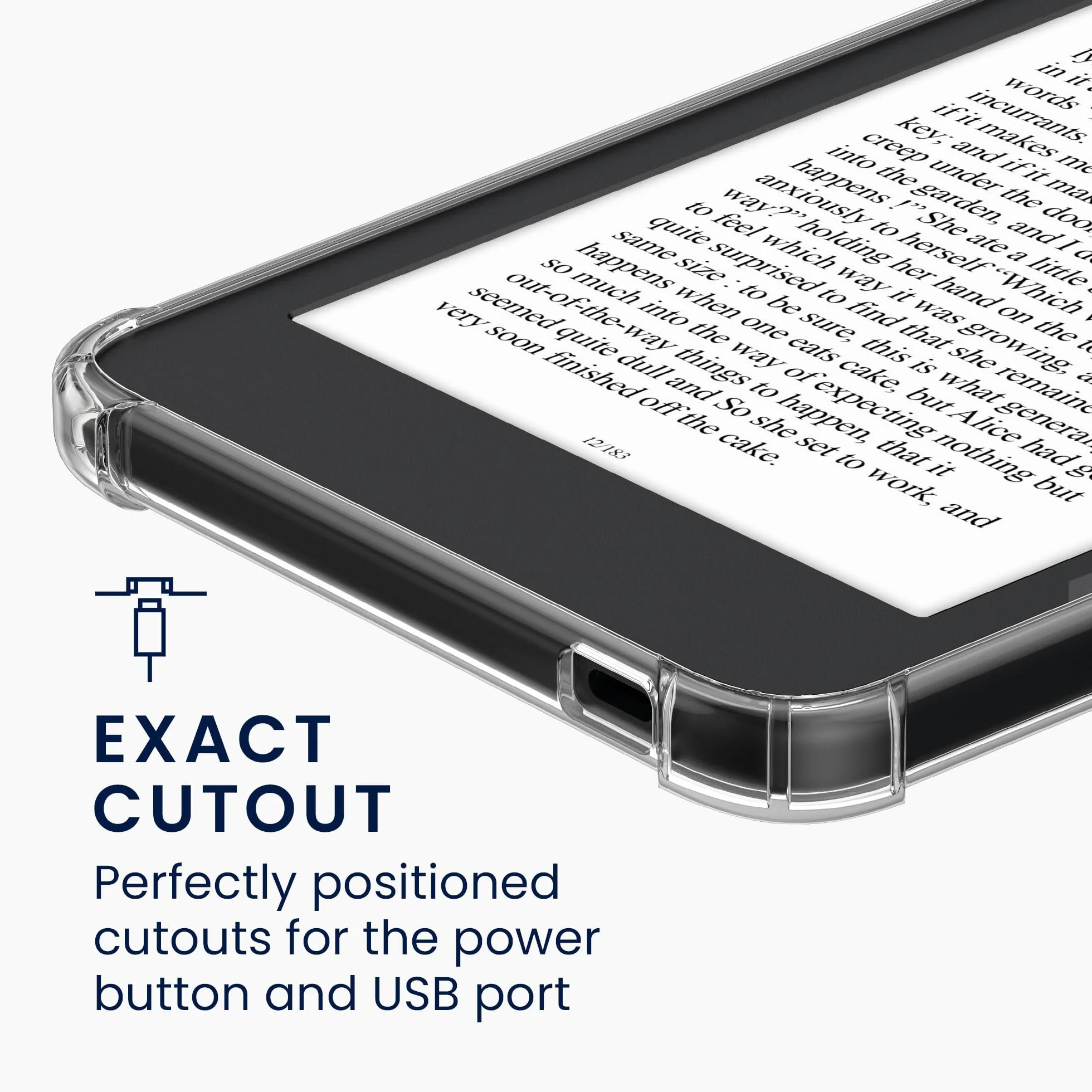 kwmobile Etui ochronne TPU do Kobo Clara BW/Color - przezroczyste, elastyczne