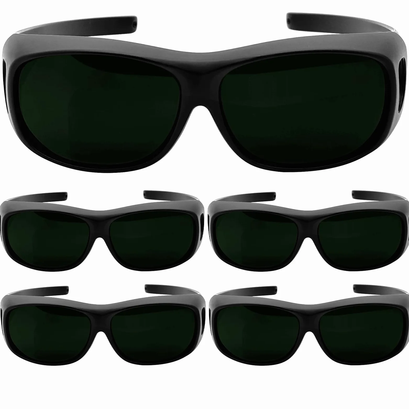 5 x okulary ochronne IPL 200-2000nm pełna laserowa ochrona oczu OD5+ UV400 ochrona przed zaparowaniem